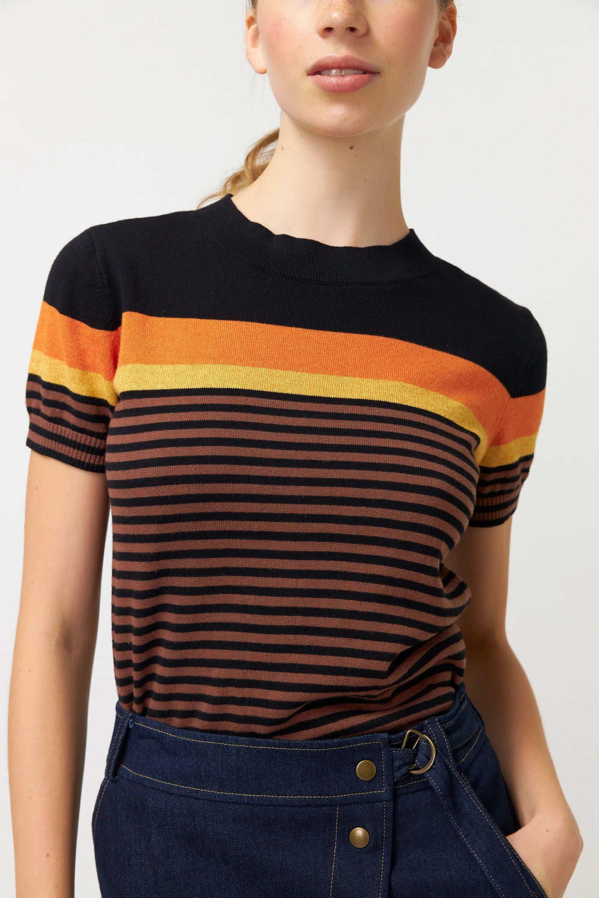 Marley stripe top sold by Kate Sylvester product image thumbnail 4