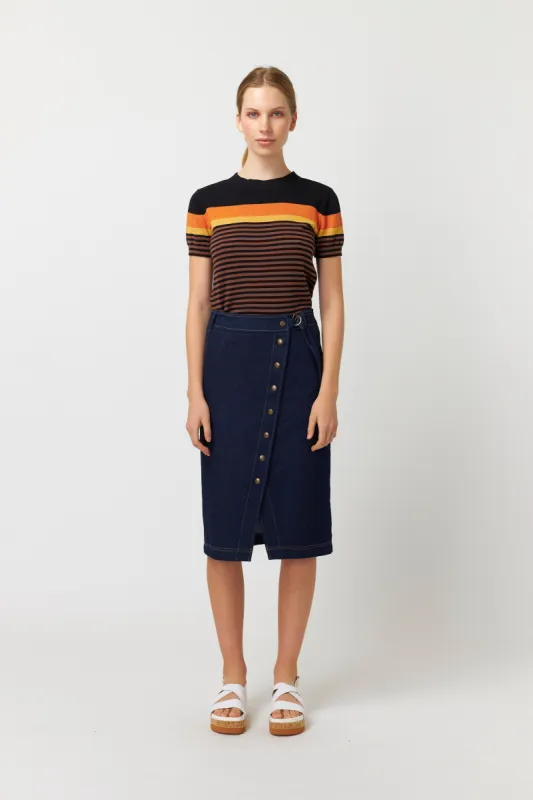 Marley stripe top sold by Kate Sylvester