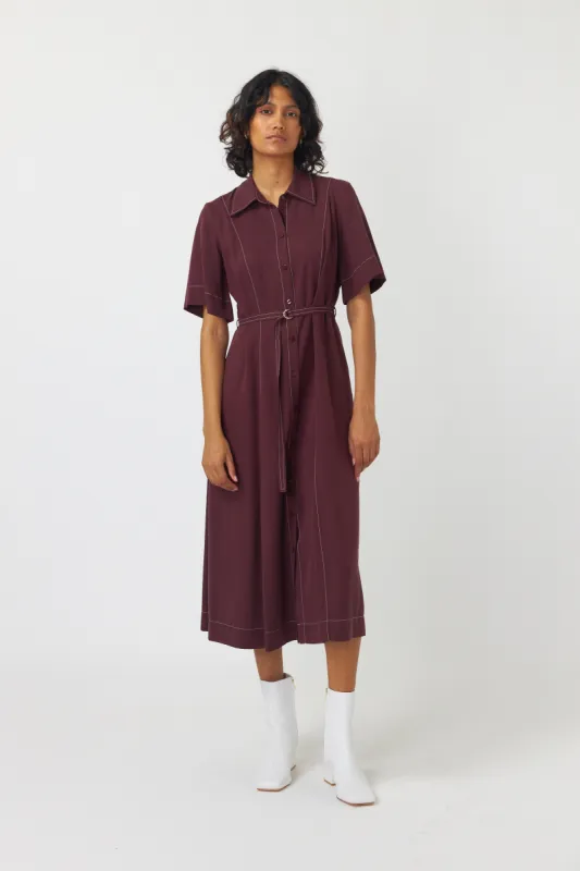Bernadette shirt dress sold by Kate Sylvester