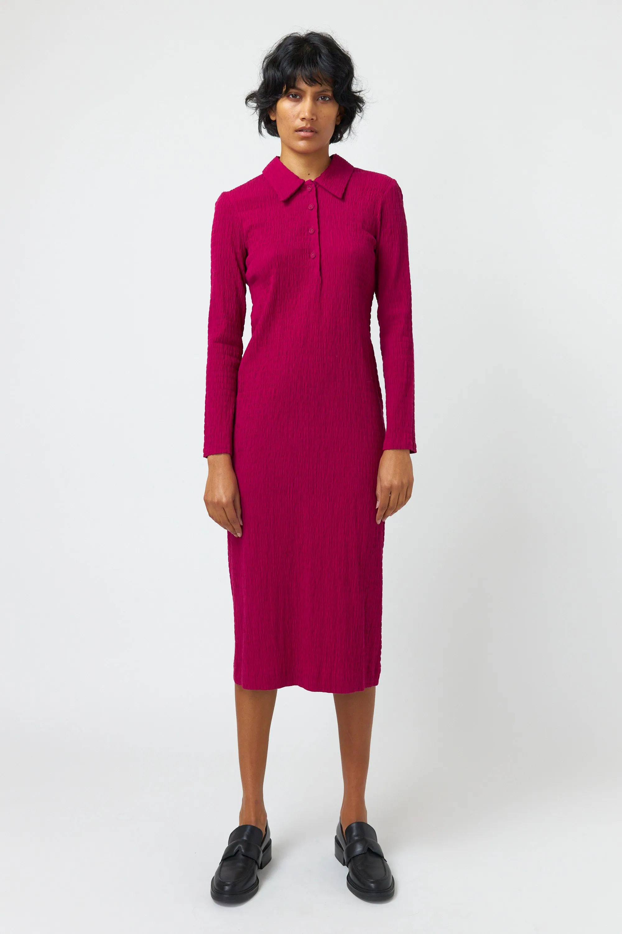 Seersucker shirt dress sold by Kate Sylvester