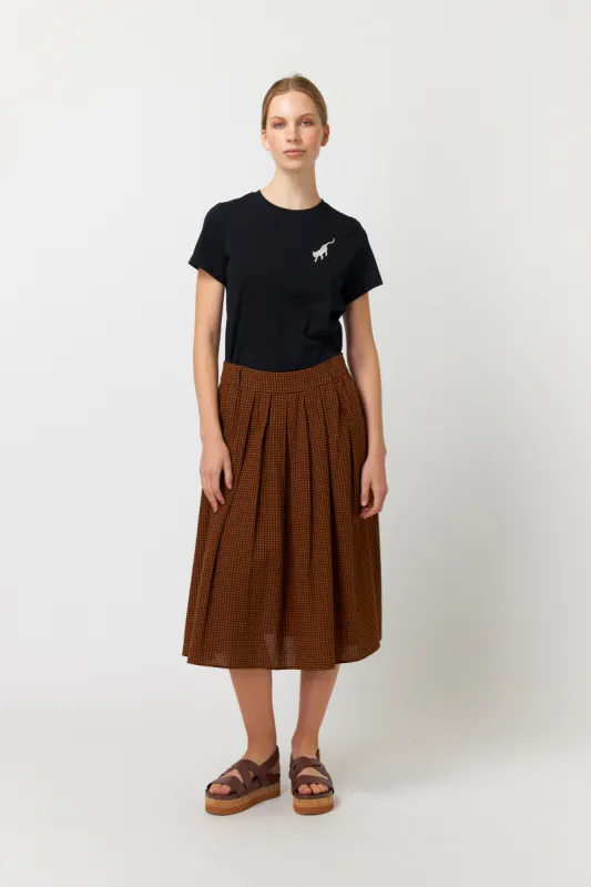 Gingham skirt sold by Kate Sylvester