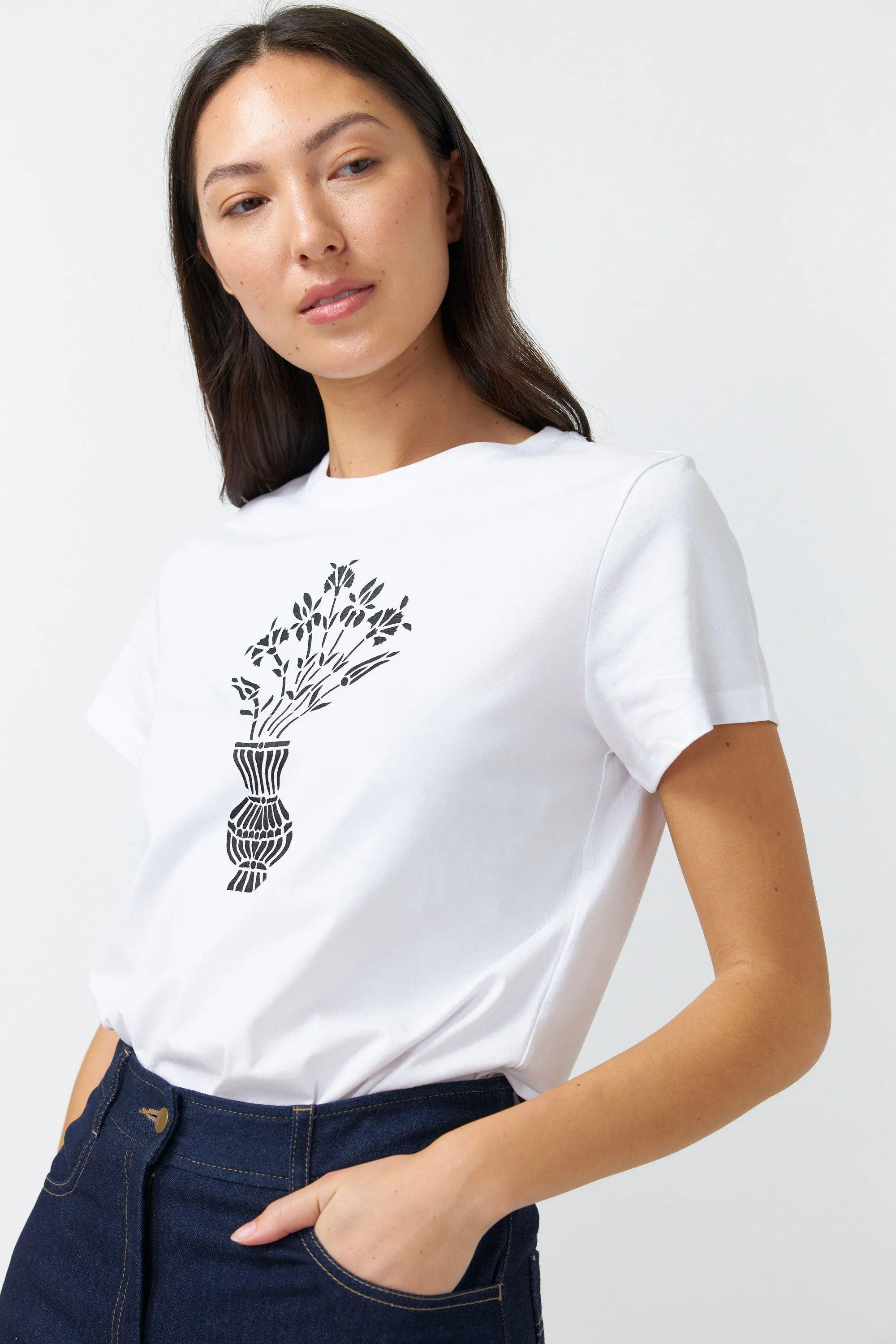 Lotus t-shirt sold by Kate Sylvester product image thumbnail 5