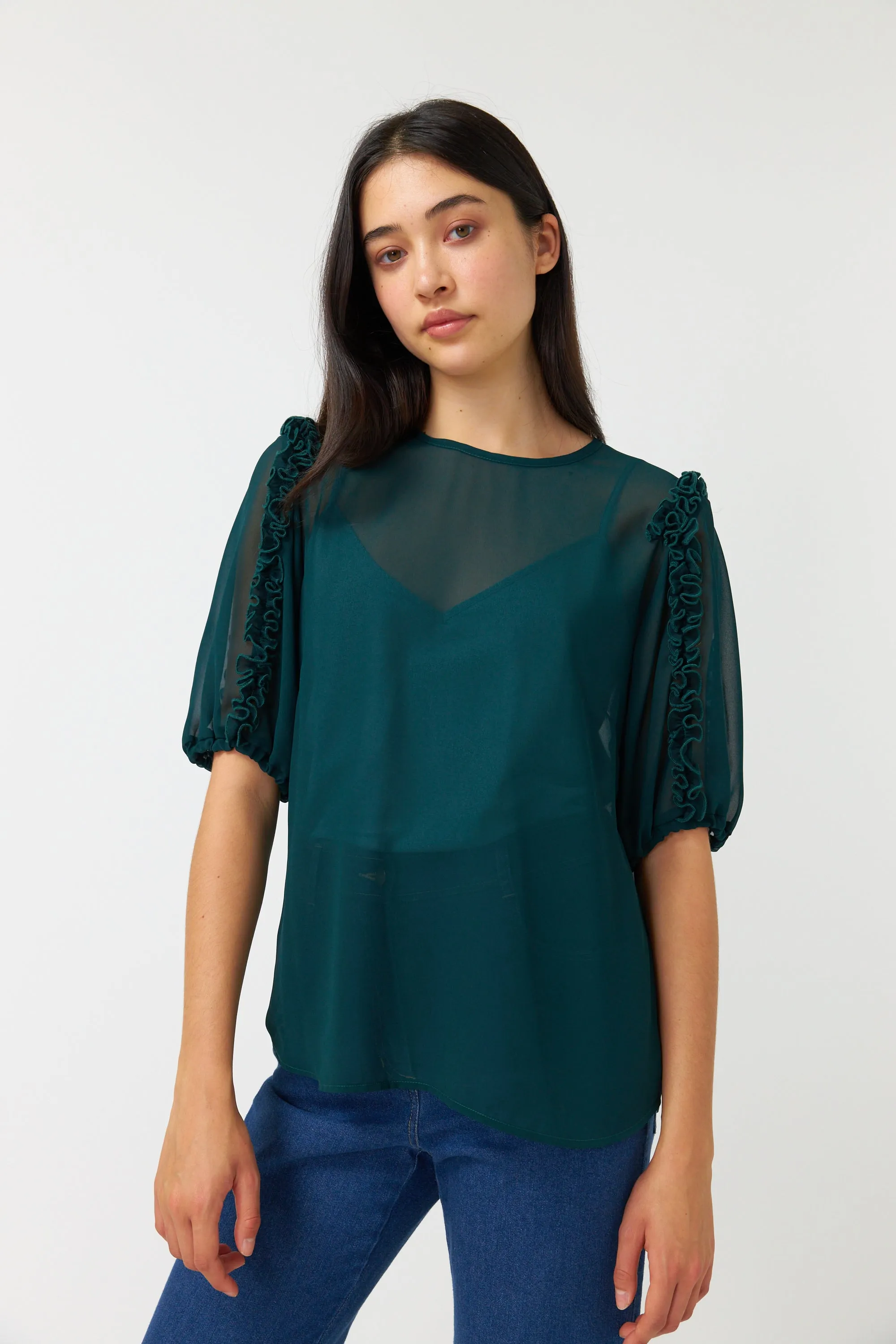 Billowy top sold by Kate Sylvester product image thumbnail 2