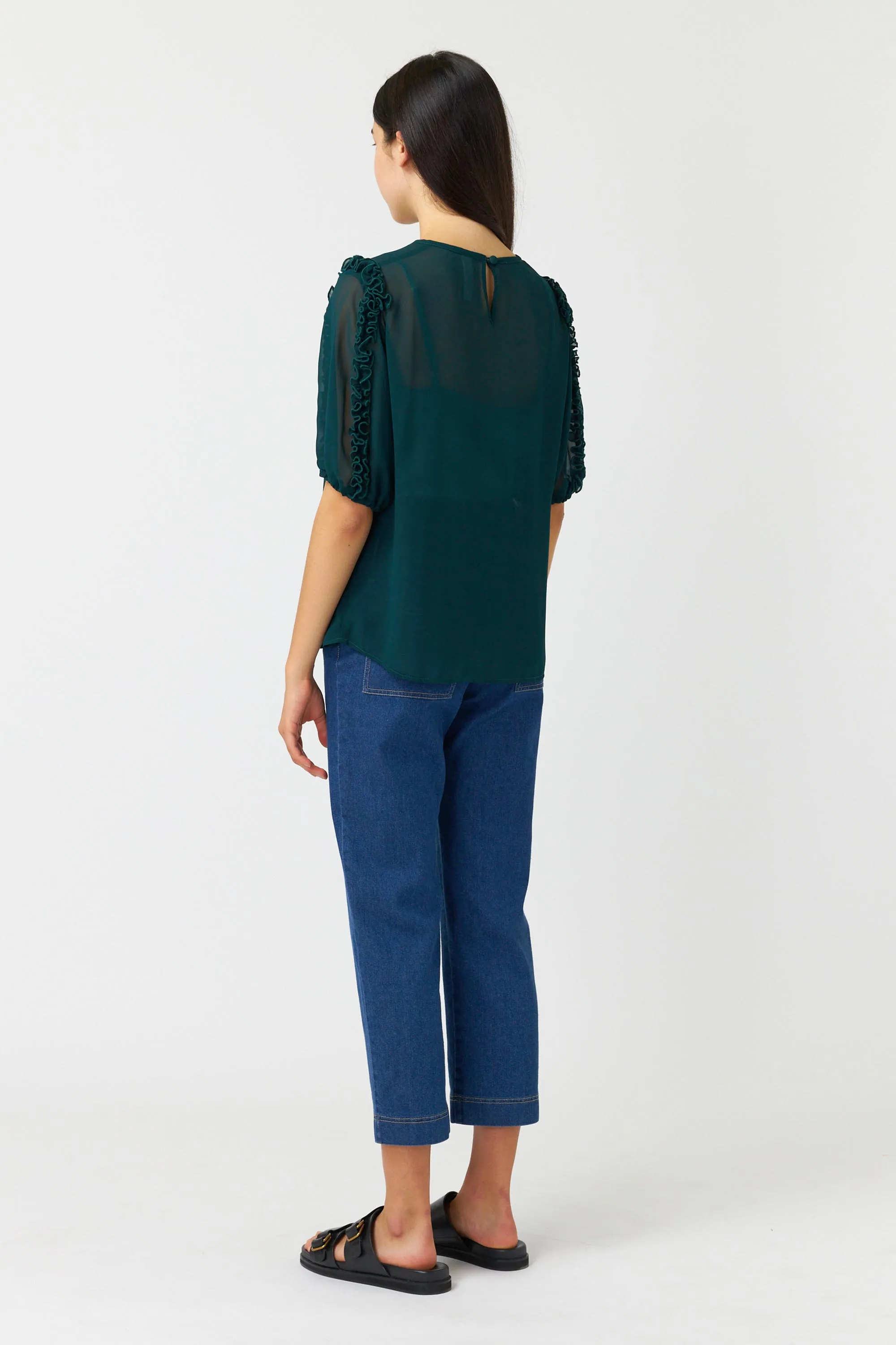 Billowy top sold by Kate Sylvester product image thumbnail 4