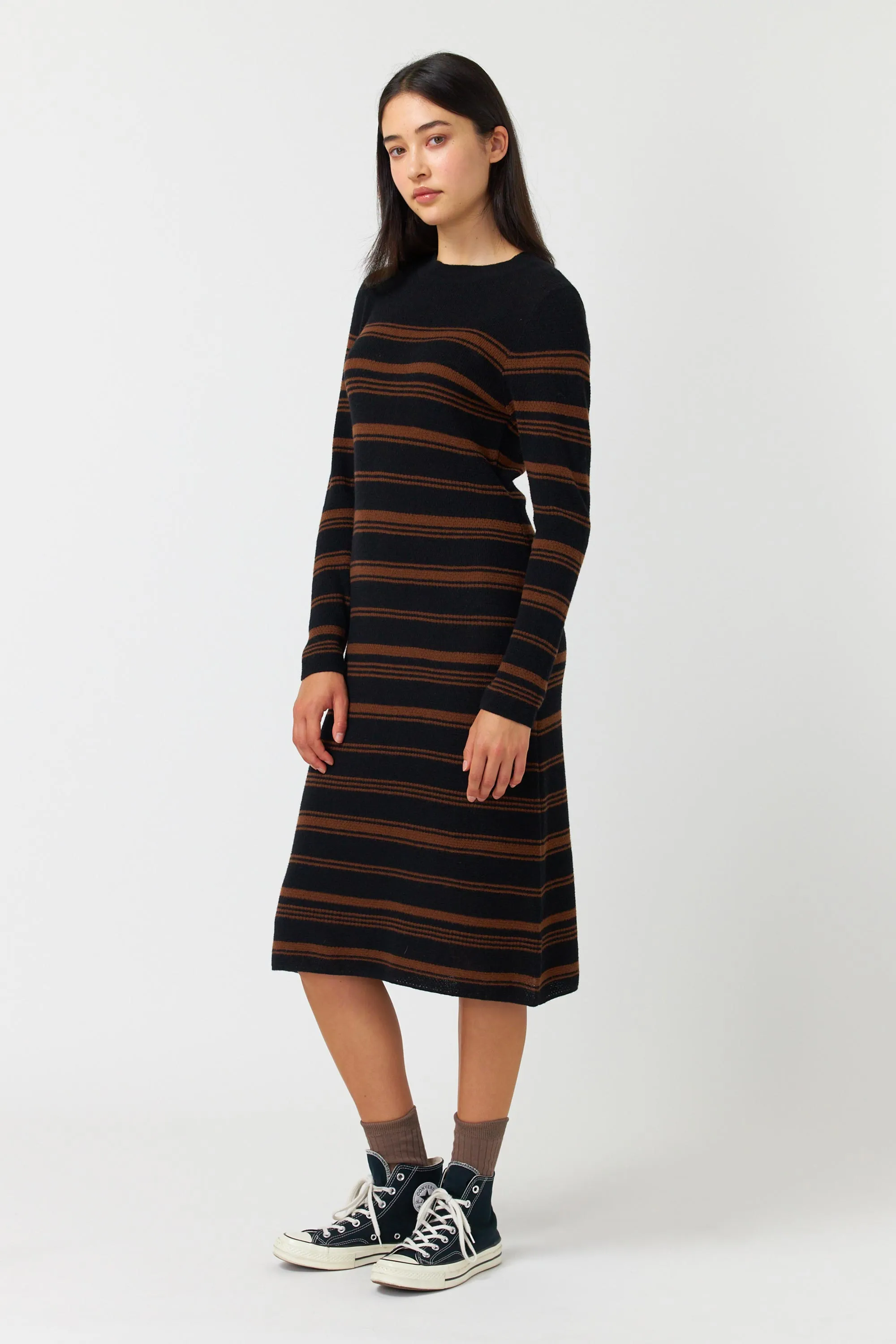 Waffle stripe dress sold by Kate Sylvester product image thumbnail 3