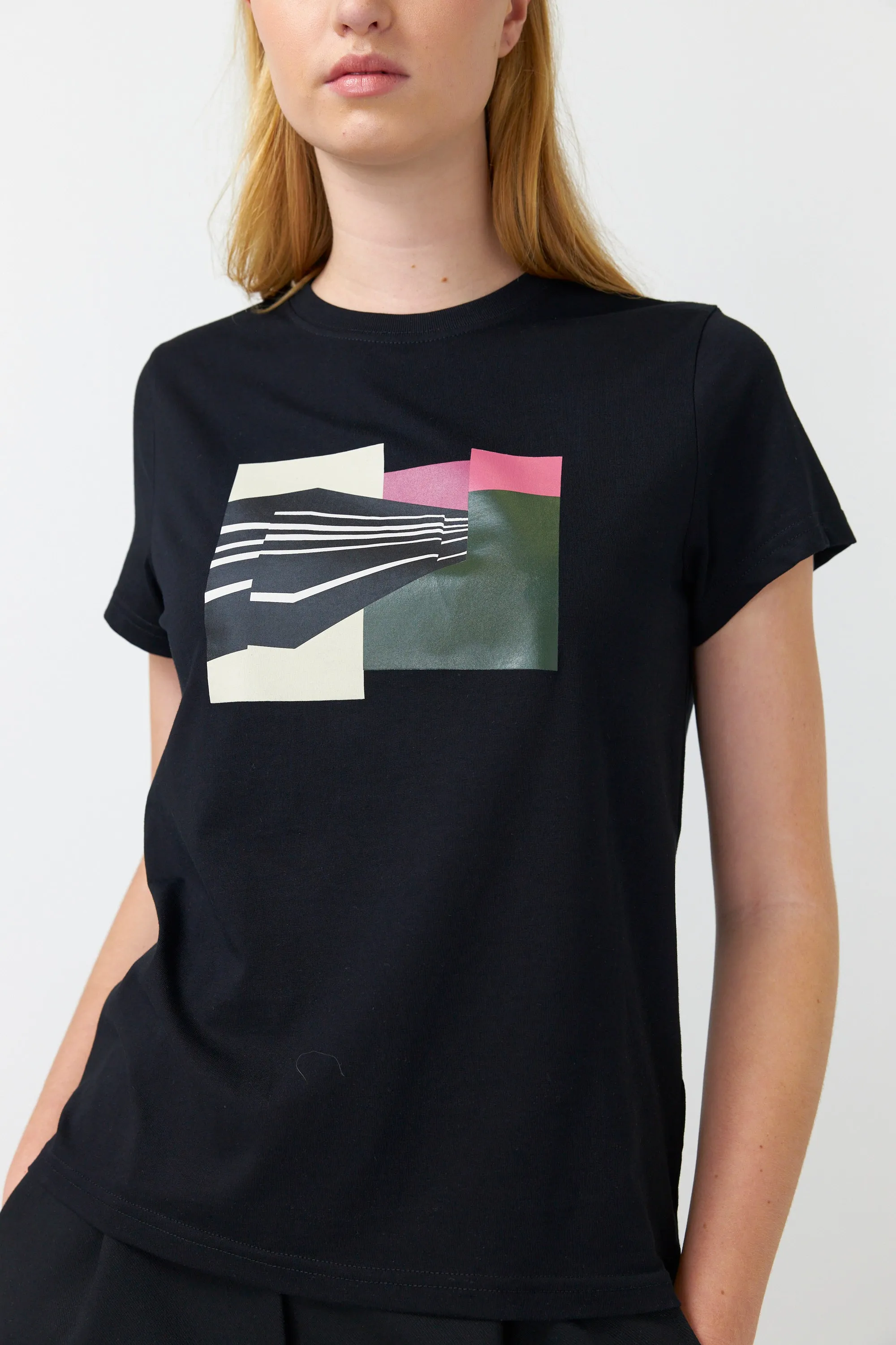 Desert stripe t-shirt sold by Kate Sylvester product image thumbnail 5