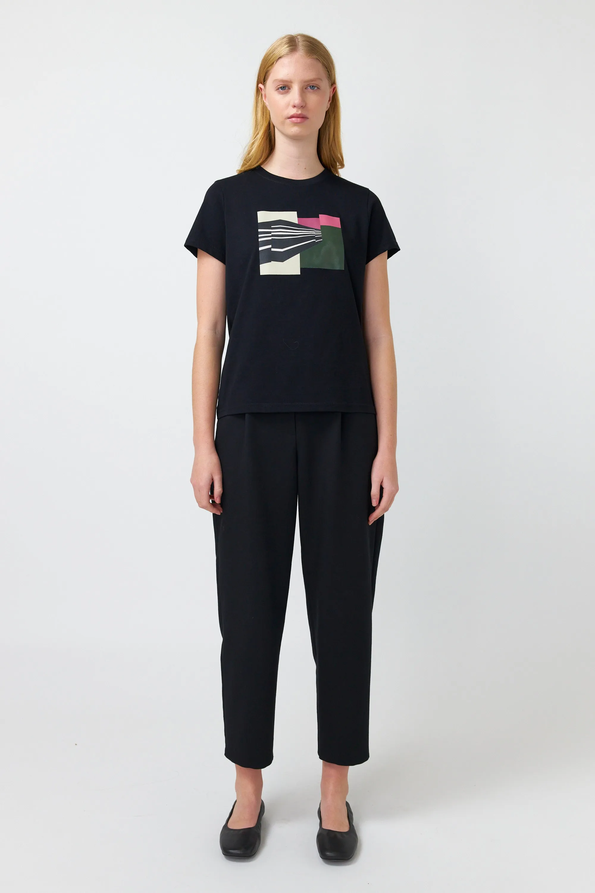 Desert stripe t-shirt sold by Kate Sylvester