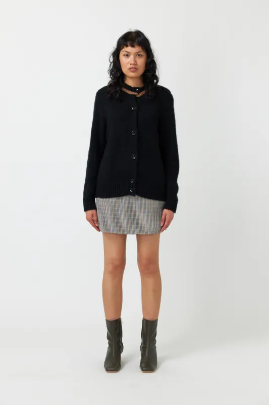 Fluffy cardigan sold by Kate Sylvester