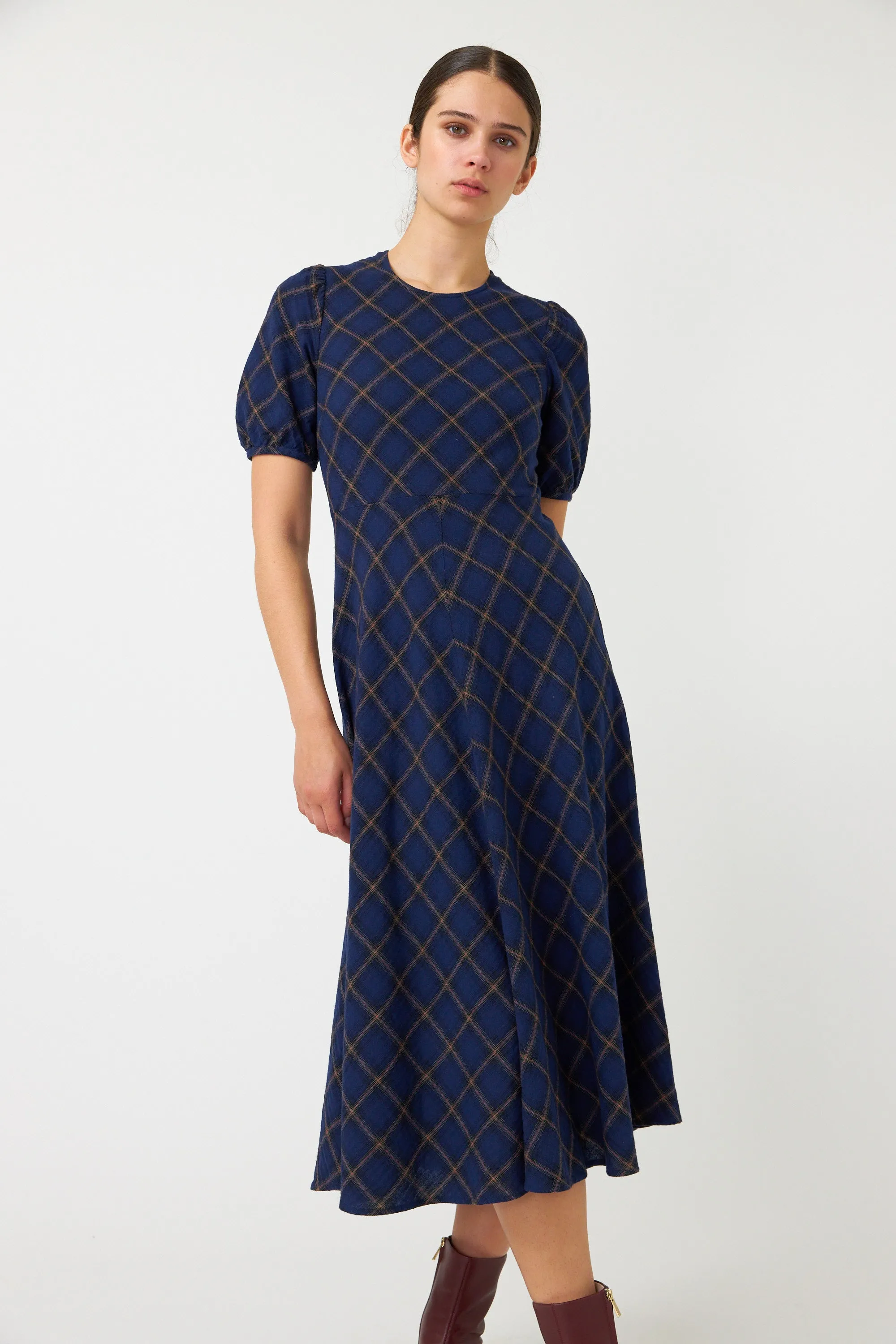 Plaid dress sold by Kate Sylvester product image thumbnail 4