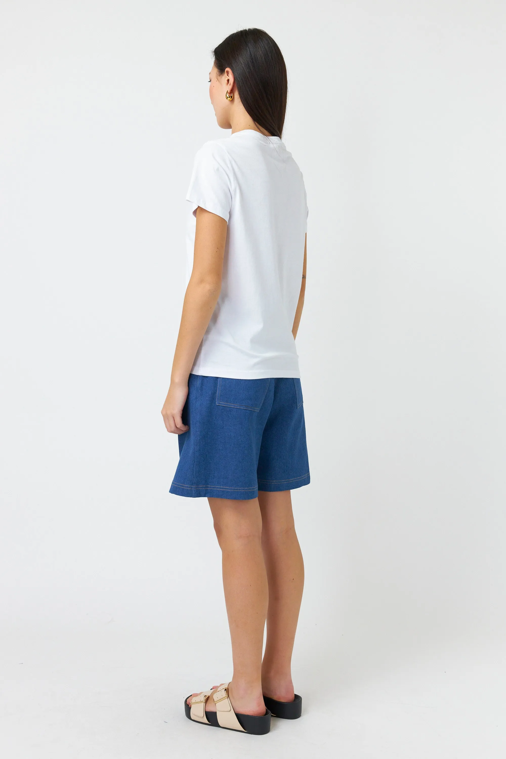 Bunny embroidered t-shirt sold by Kate Sylvester product image thumbnail 4