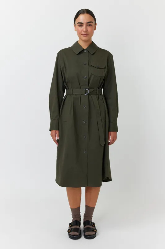 Utility dress sold by Kate Sylvester