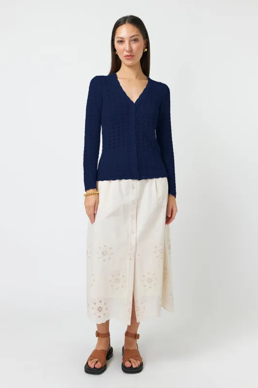 Broderie skirt sold by Kate Sylvester