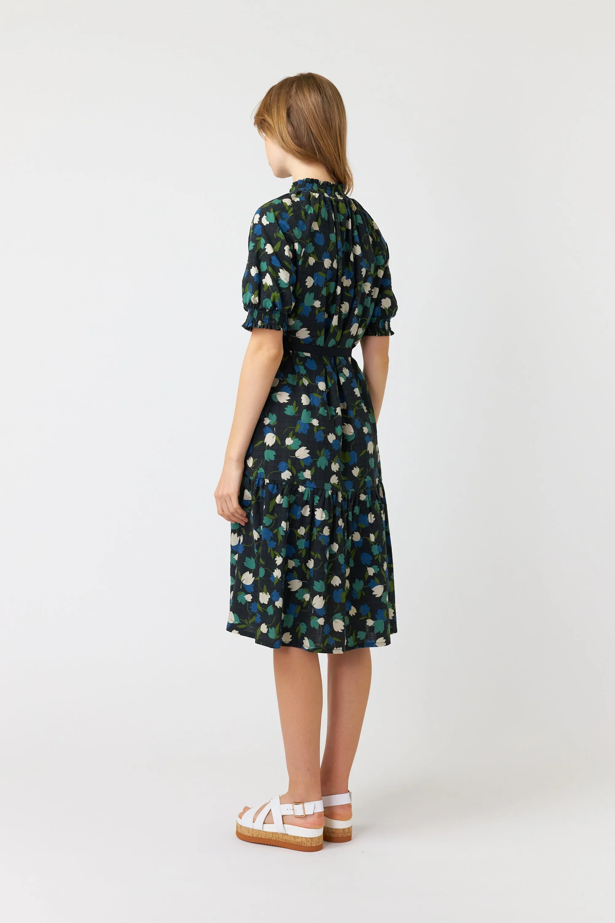 Tulips smock dress sold by Kate Sylvester product image thumbnail 3