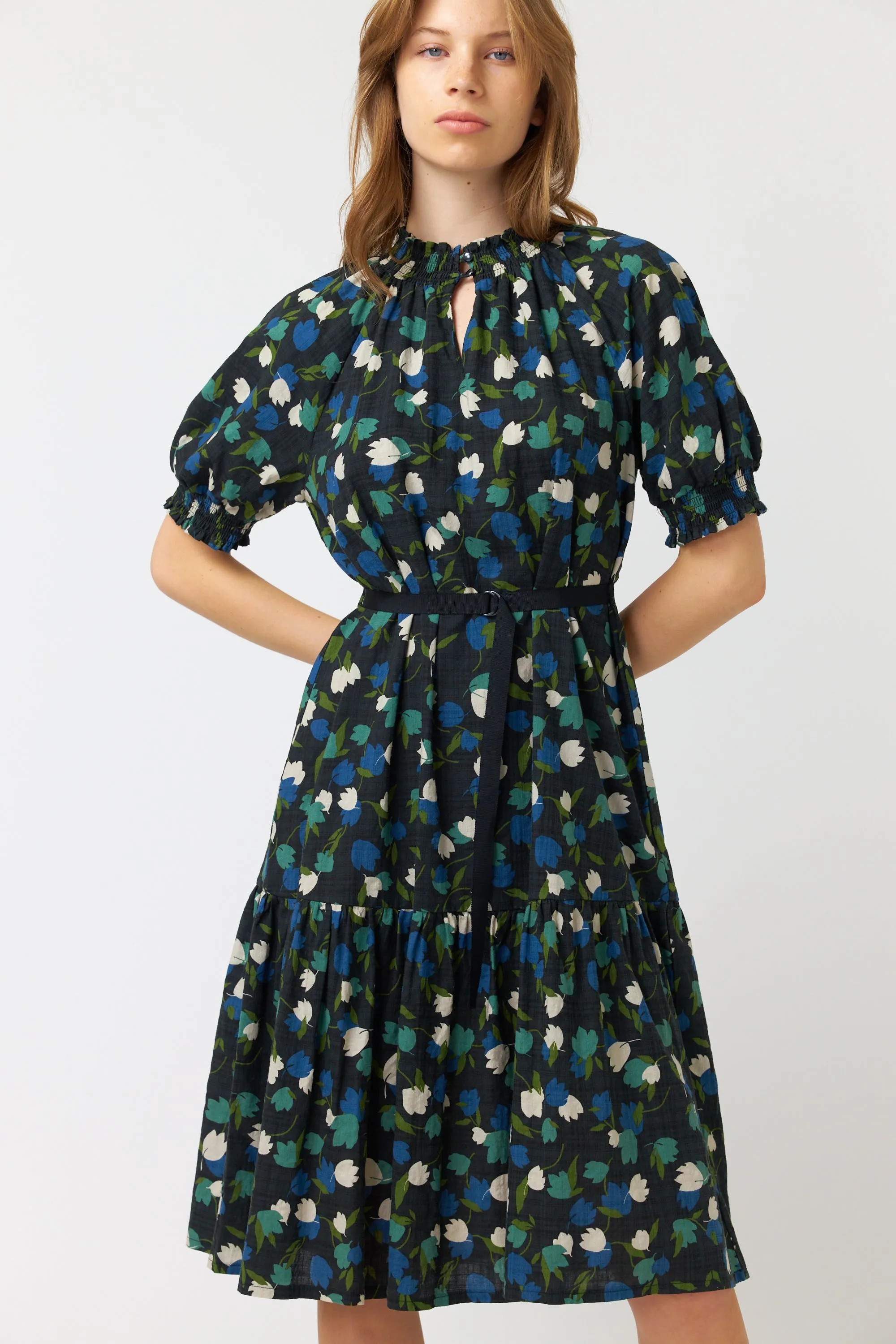 Tulips smock dress sold by Kate Sylvester product image thumbnail 4