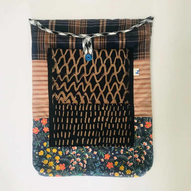 Quilted Laptop Case Blues sold by Sly Studio