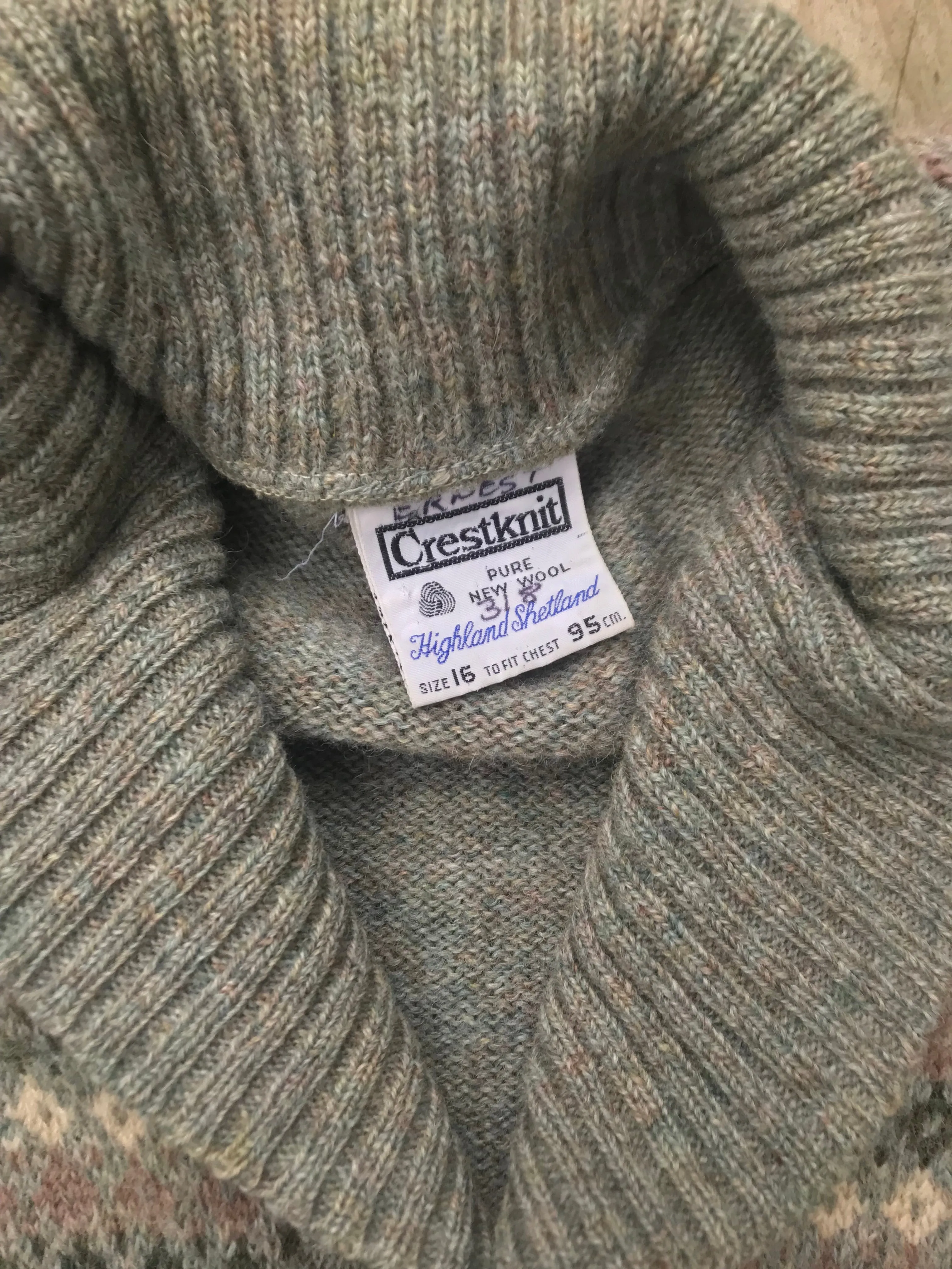 Recycled Woollen Cardigan sold by Sly Studio product image thumbnail 2