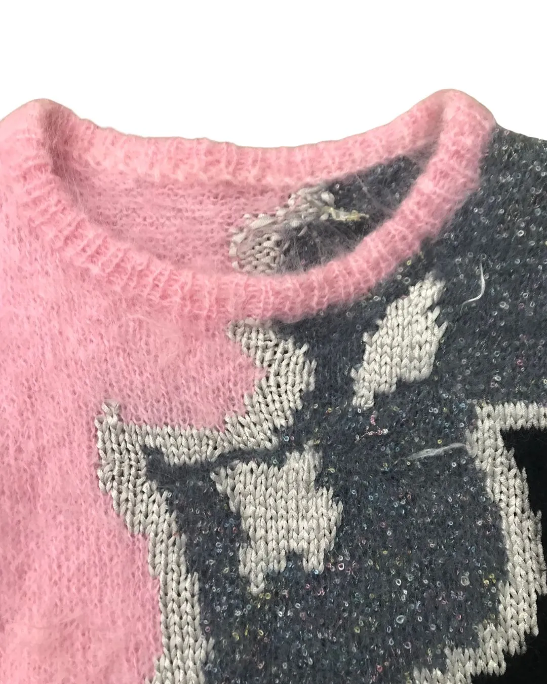 Recycled Mohair Handknitted Jumper sold by Sly Studio product image thumbnail 2