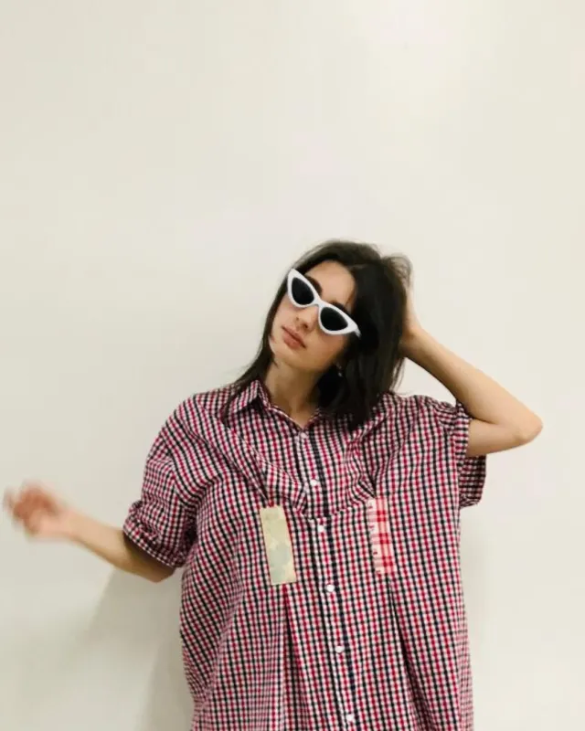 Sunglasses White Cat Eye made by Sly Studio