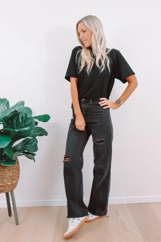 Staple Black Tee sold by Love Knot War