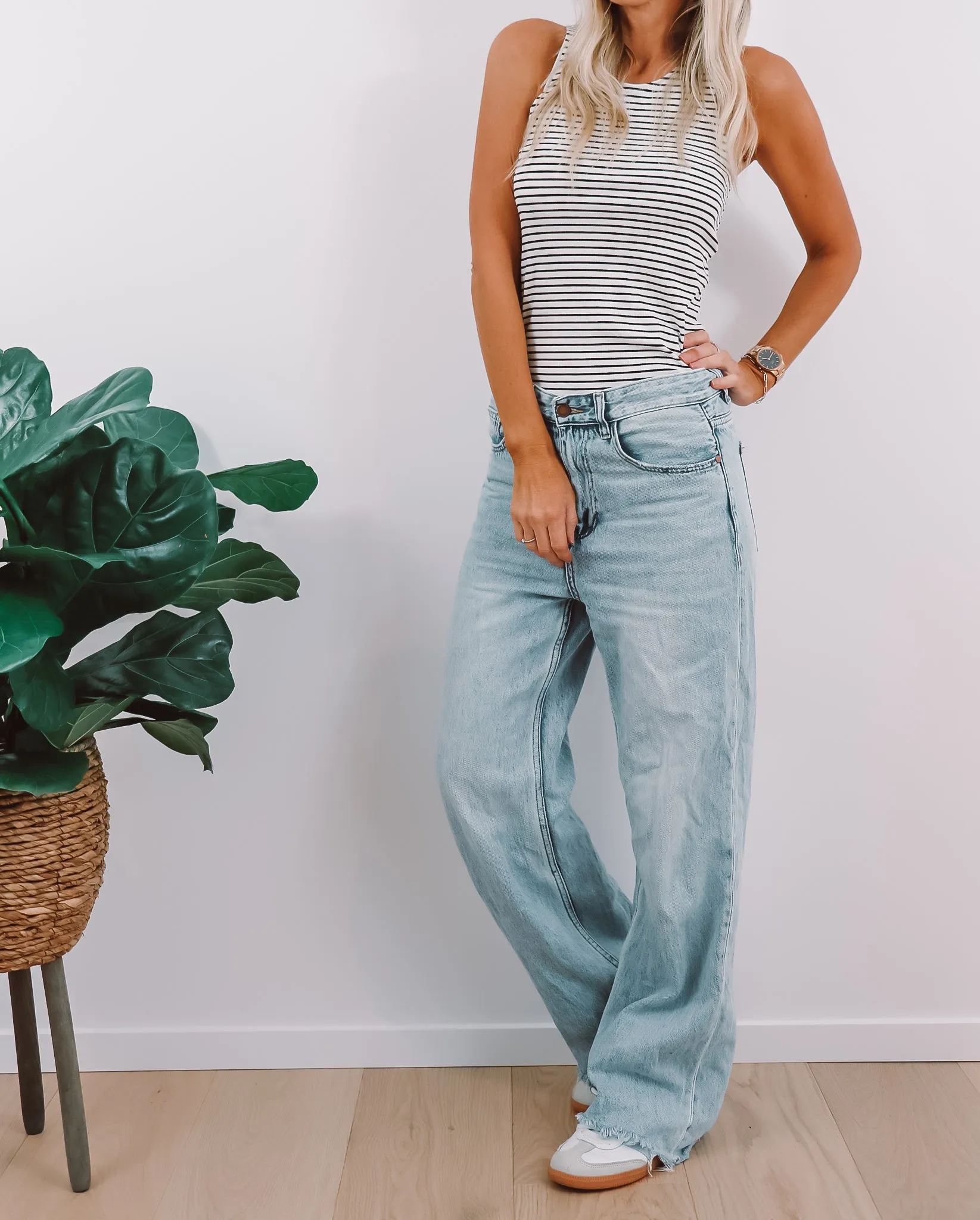 Stripe Tank sold by Love Knot War