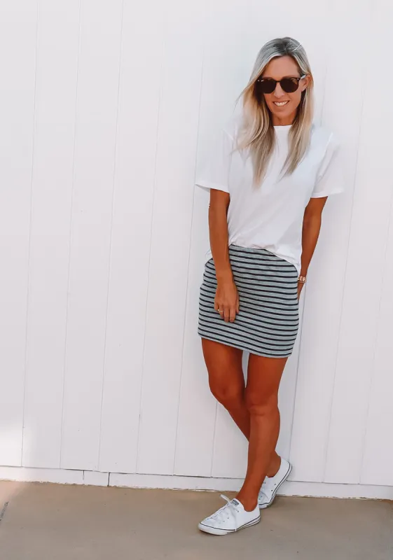 Staple Tee - White sold by Love Knot War