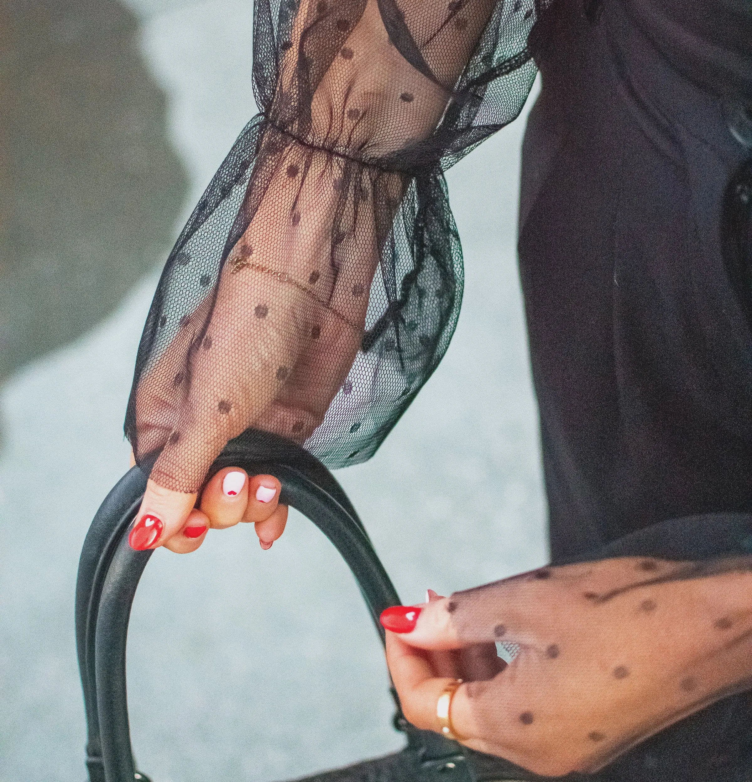 Chloe Mesh Top sold by Love Knot War product image thumbnail 5