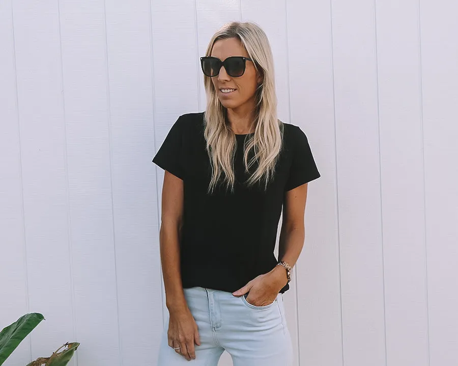 Original Basic Black Tee sold by Love Knot War product image thumbnail 2