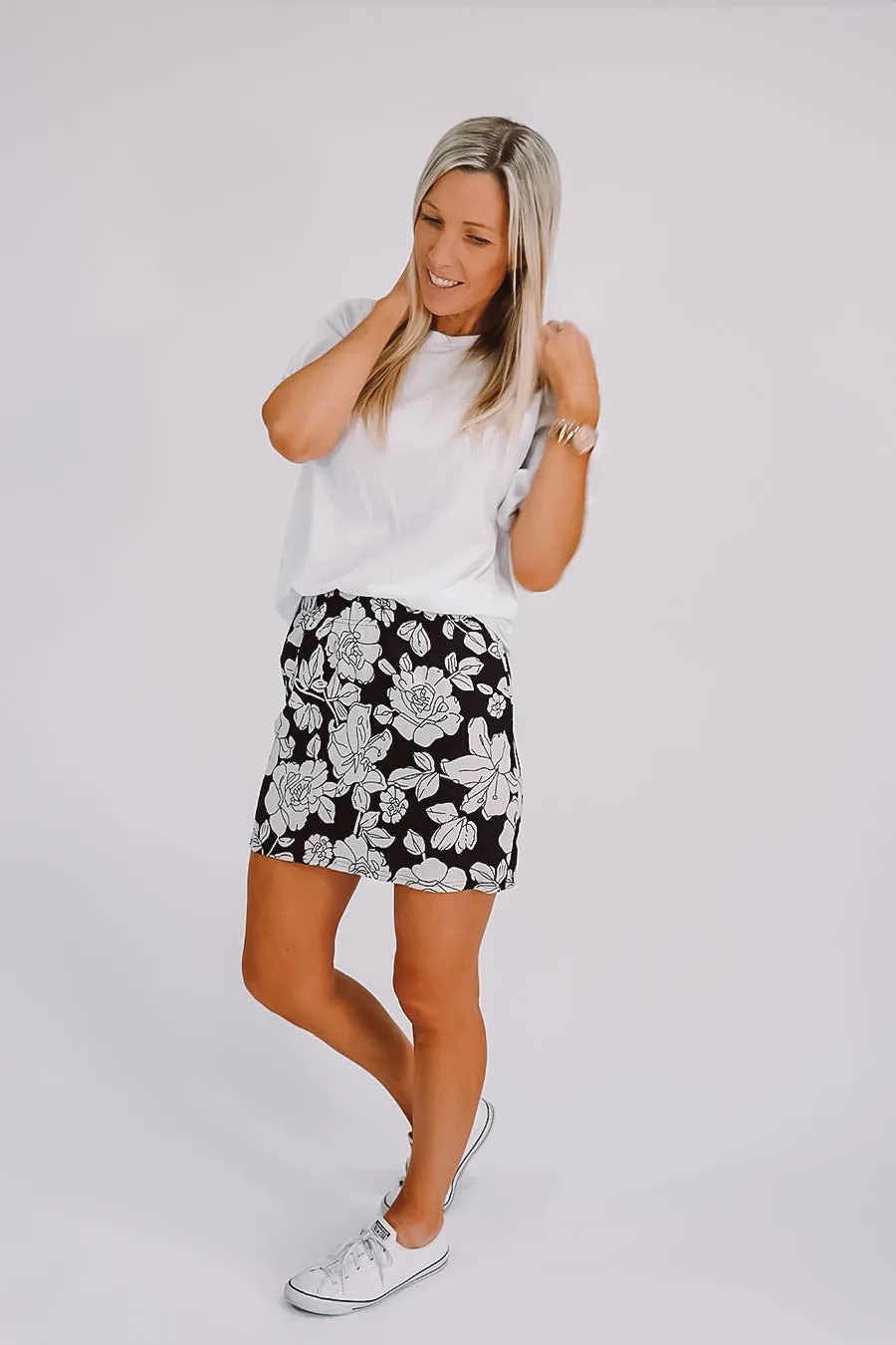 Olivia Floral Skirt sold by Love Knot War product image thumbnail 4