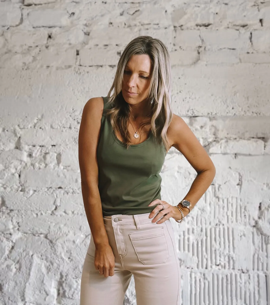 Allure Scoop singlet sold by Love Knot War