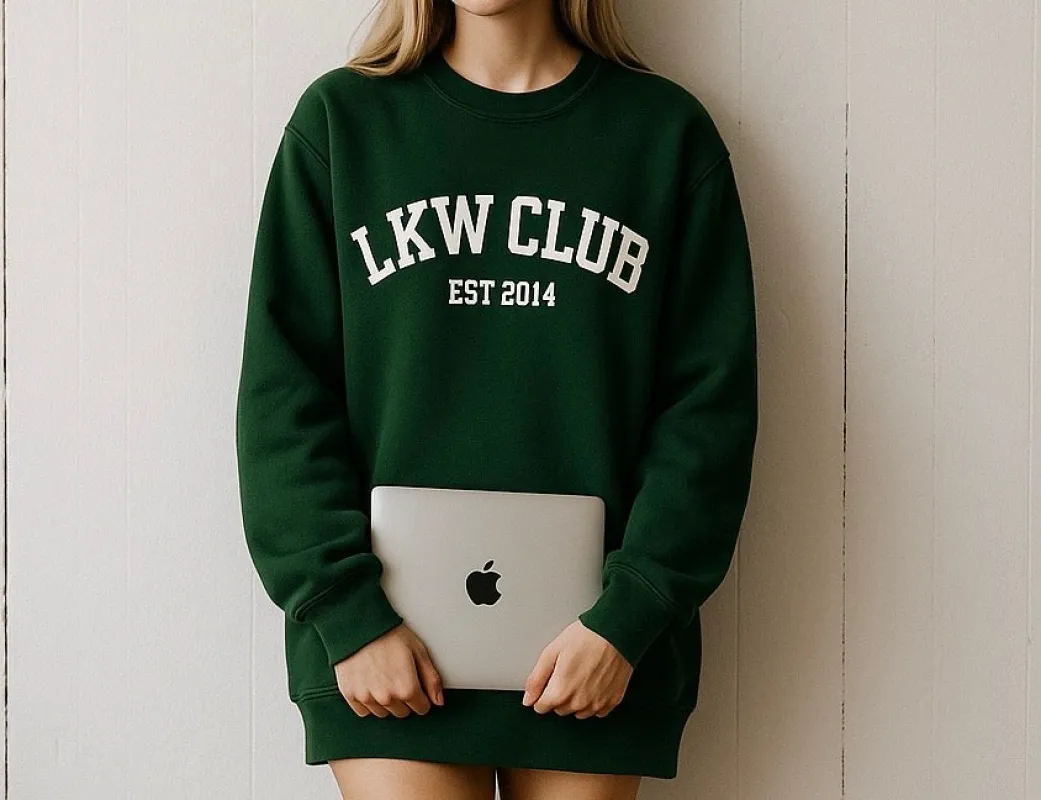 GIRL CLUB Crew - Green sold by Love Knot War