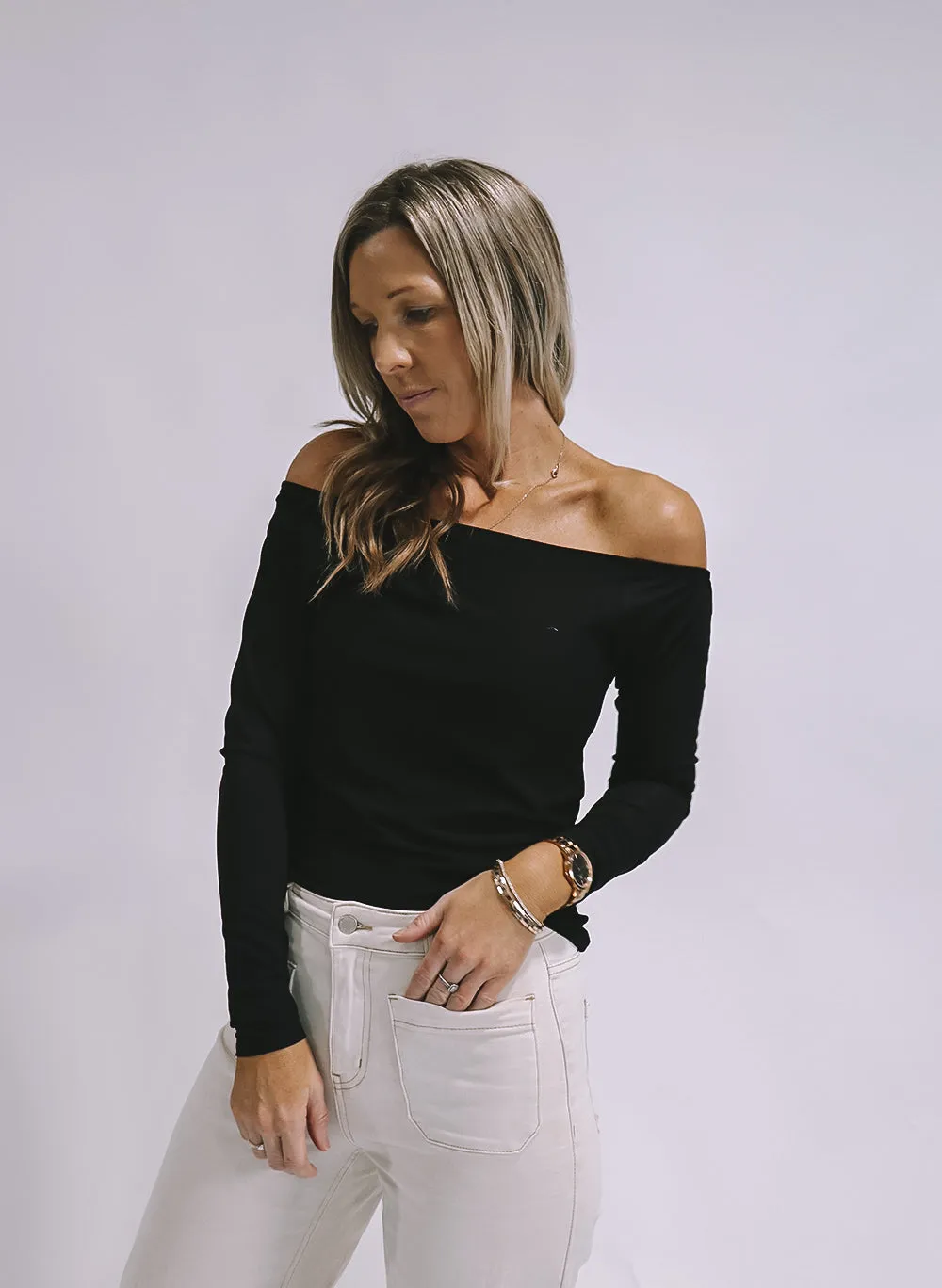 Elodie Top - Black sold by Love Knot War product image thumbnail 2