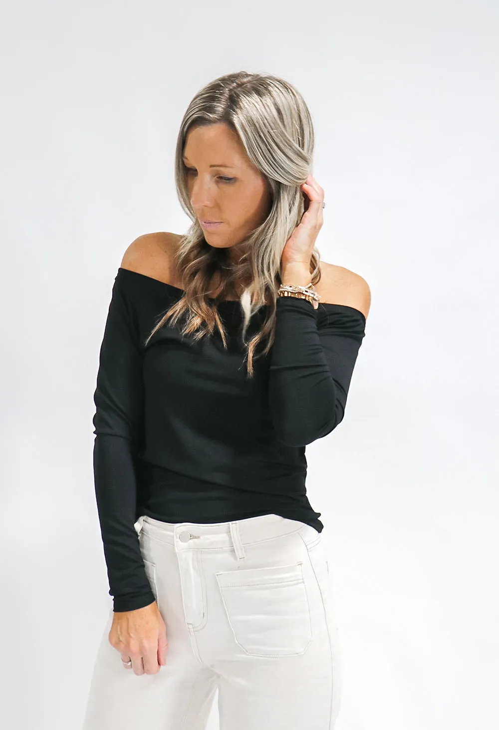 Elodie Top - Black sold by Love Knot War product image thumbnail 4