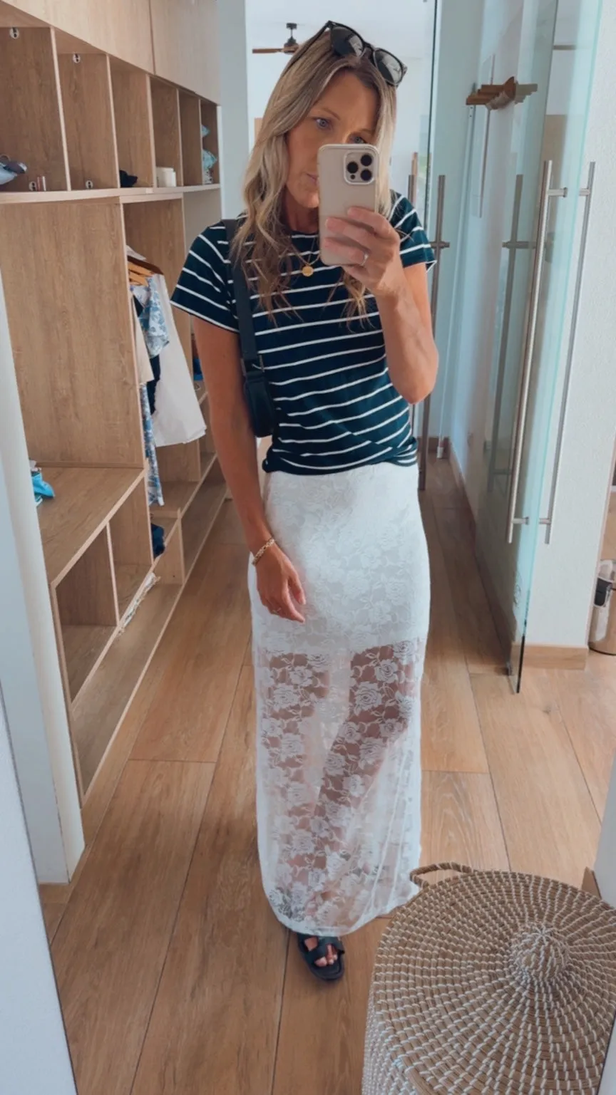 Capri Stripe Tee sold by Love Knot War product image thumbnail 3