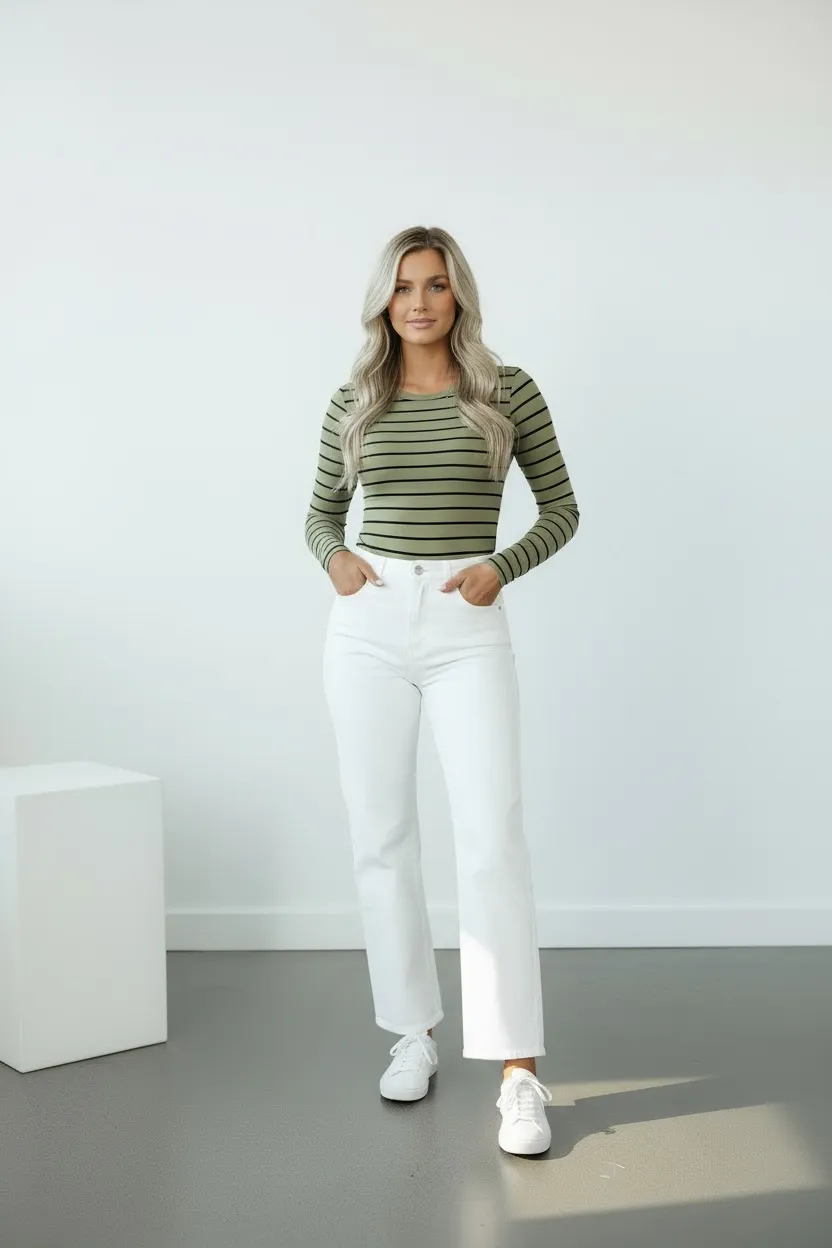 Cove Stripe Long Sleeve sold by Love Knot War product image thumbnail 3