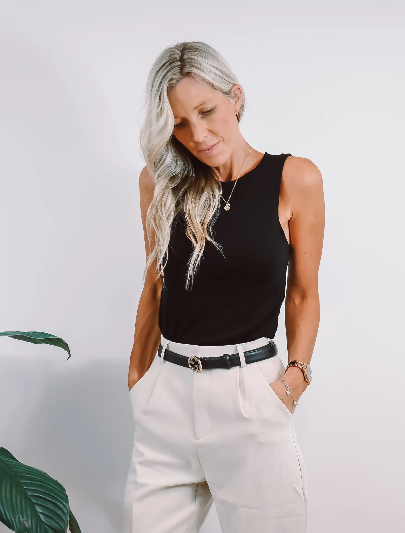 Rib Tank - Black sold by Love Knot War product image thumbnail 3