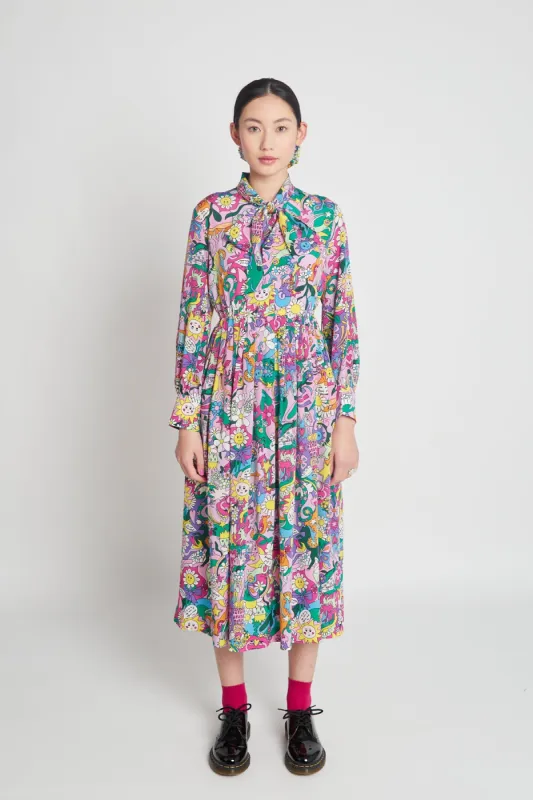 Occasionally cosmic dress sold by Twenty-Seven Names