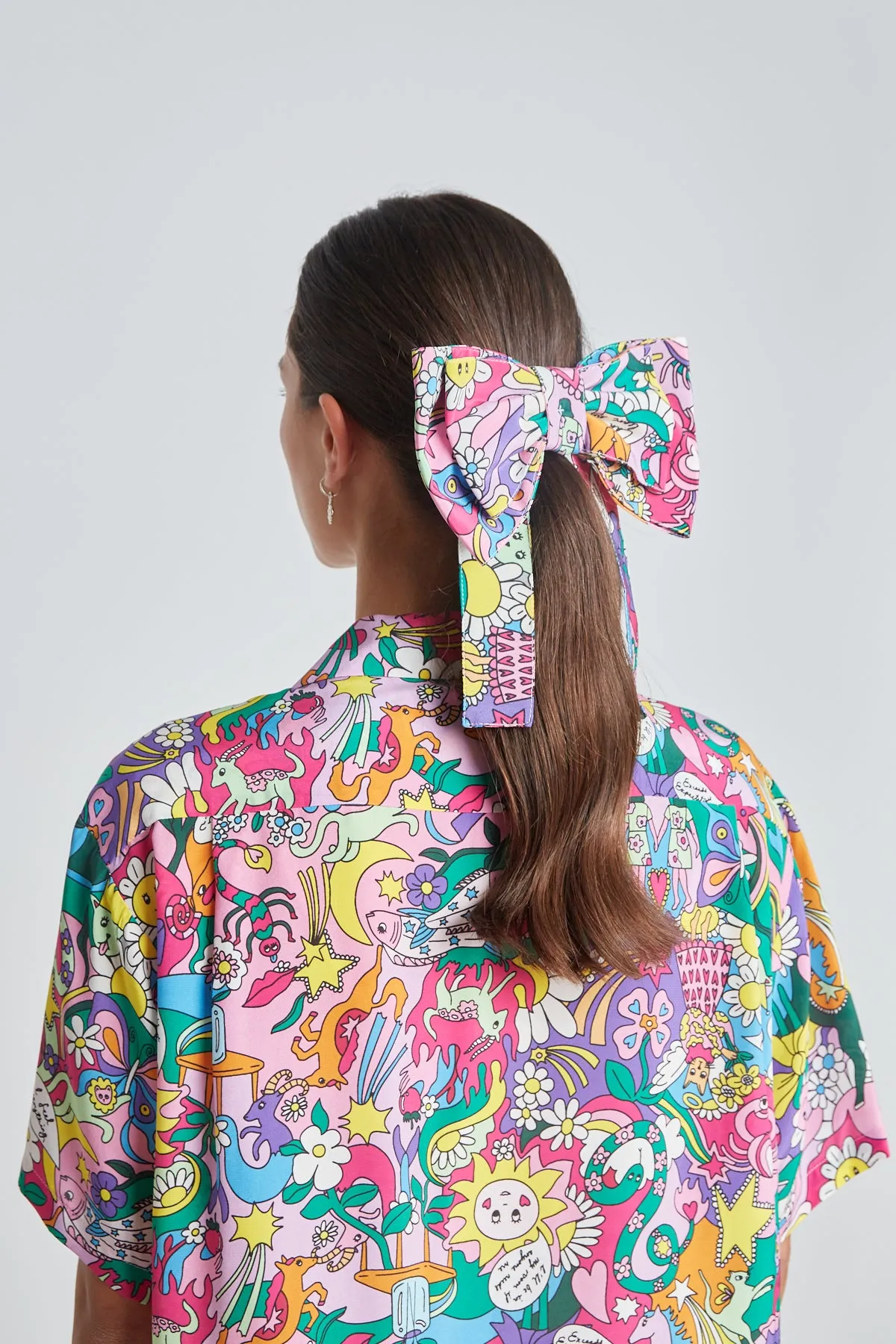 Caitlin Snell + twenty-seven names | Georgie Hair Bow - Cosmic sold by Twenty-Seven Names