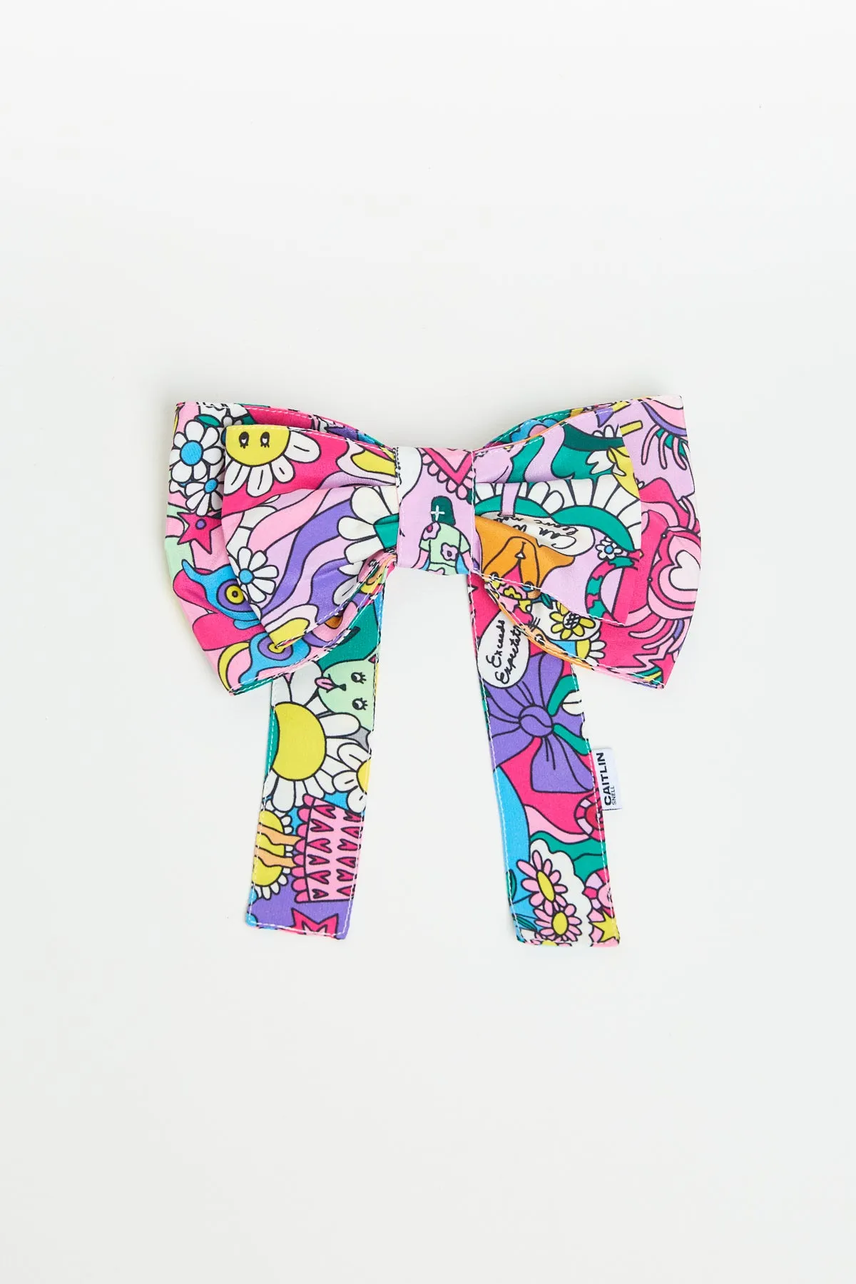 Caitlin Snell + twenty-seven names | Georgie Hair Bow - Cosmic sold by Twenty-Seven Names product image thumbnail 4