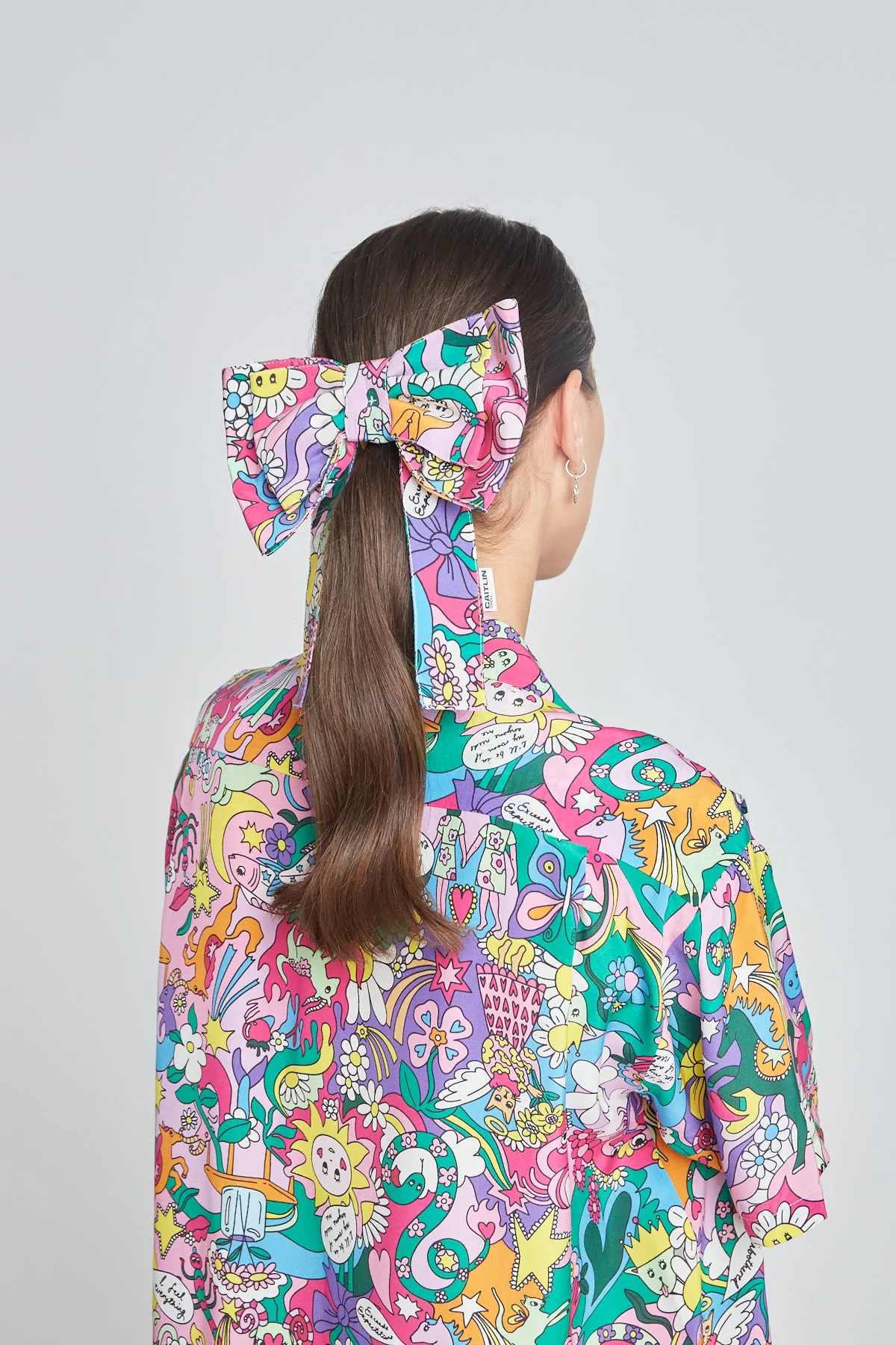 Caitlin Snell + twenty-seven names | Georgie Hair Bow - Cosmic sold by Twenty-Seven Names product image thumbnail 3