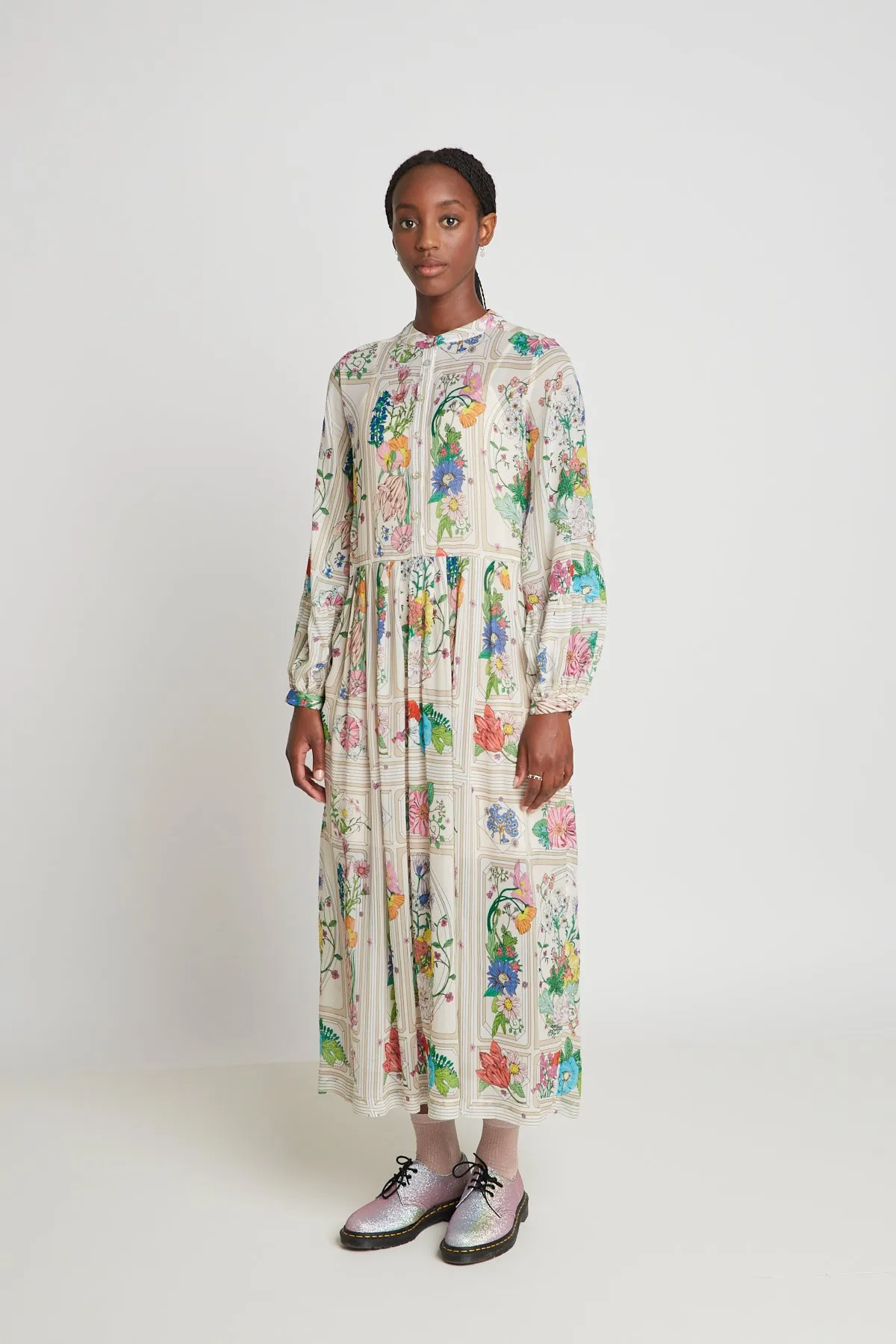 Fare thee well dress - Cream sold by Twenty-Seven Names