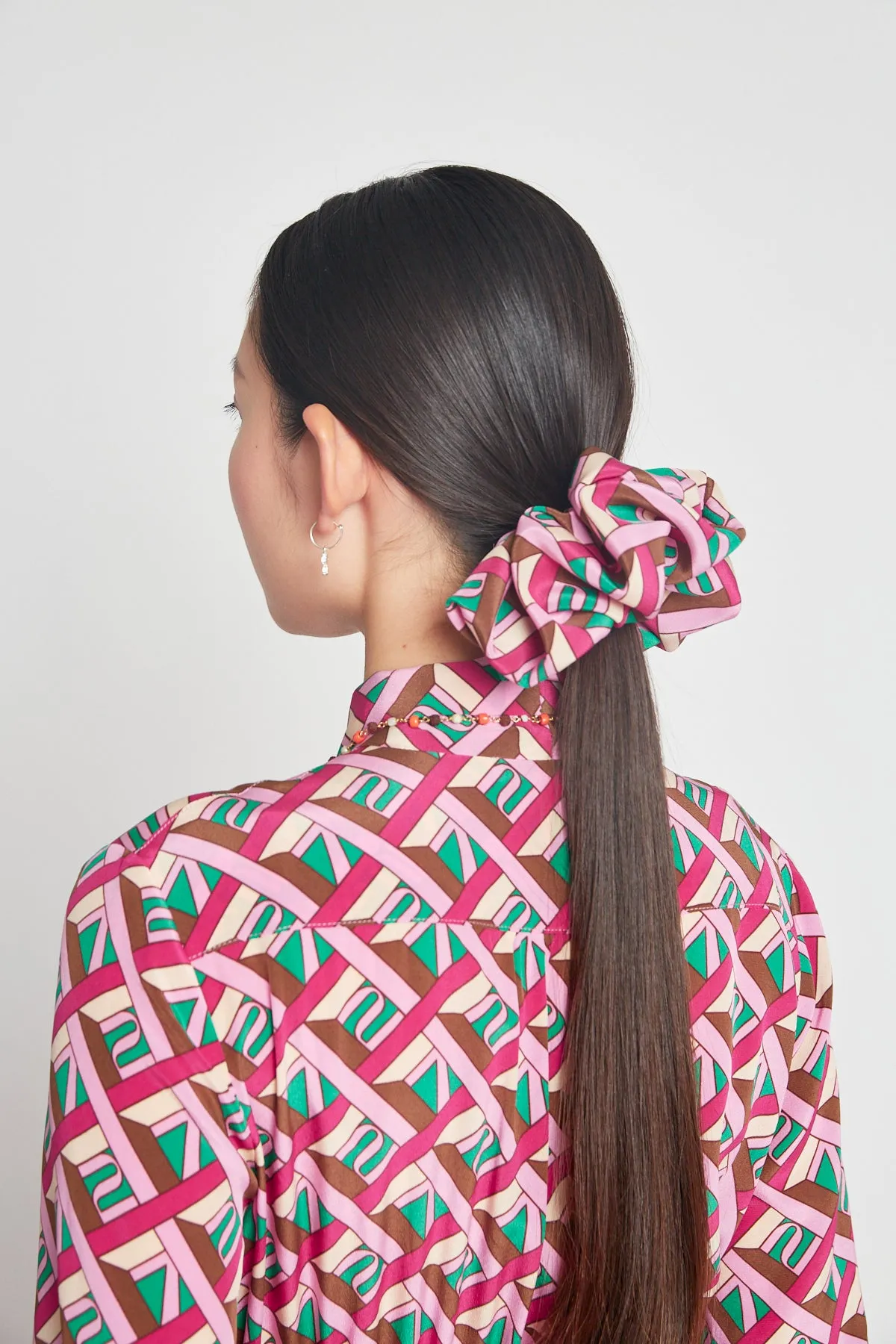 Occasionally Cosmic scrunchie - Geo sold by Twenty-Seven Names product image thumbnail 2