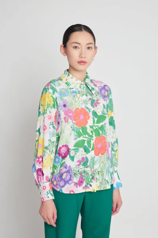 Hyper reality shirt - Cream sold by Twenty-Seven Names