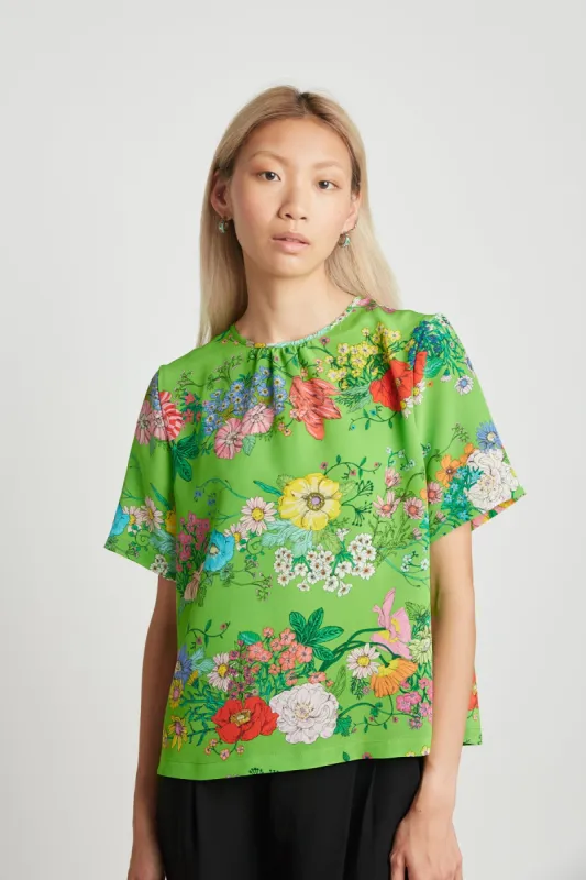Rosamund tee - Green sold by Twenty-Seven Names