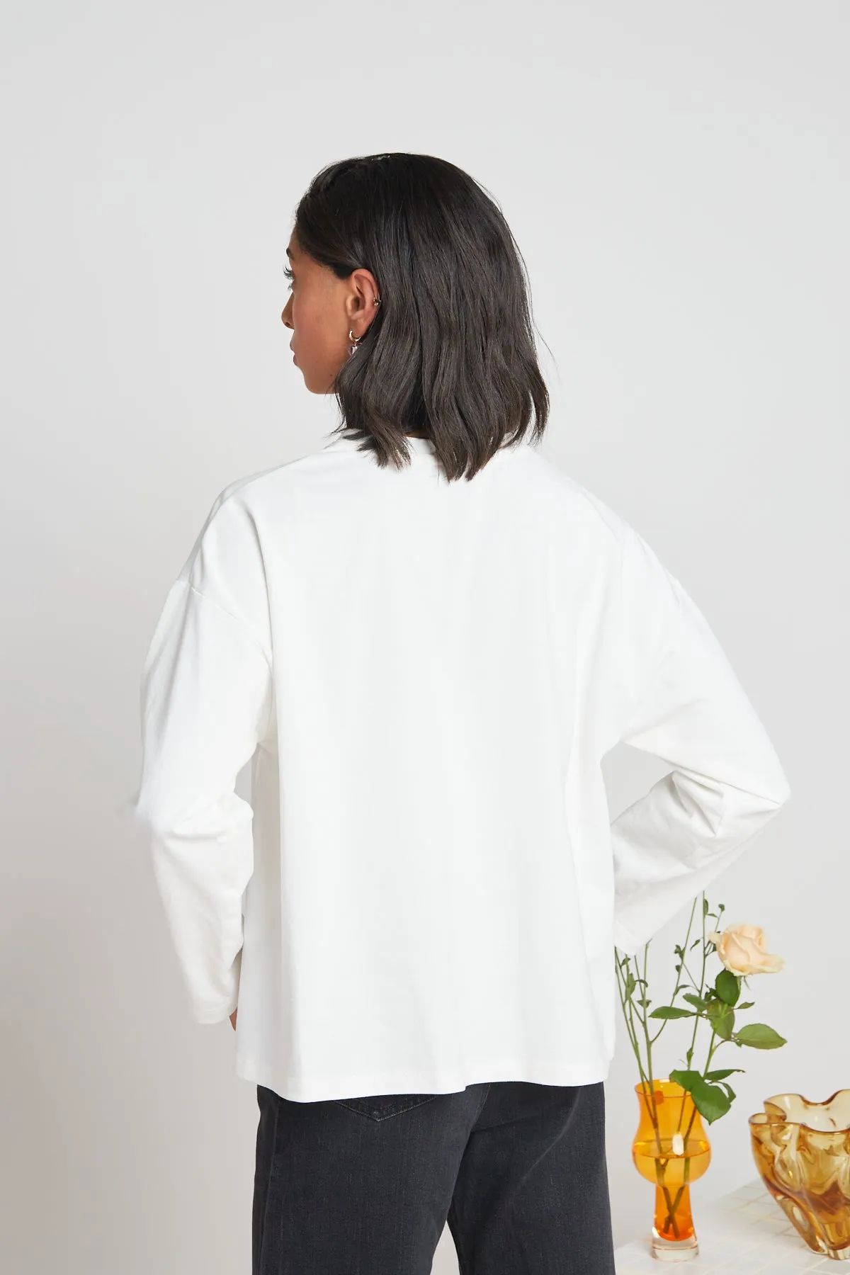 Truly long-sleeved tee sold by Twenty-Seven Names product image thumbnail 3