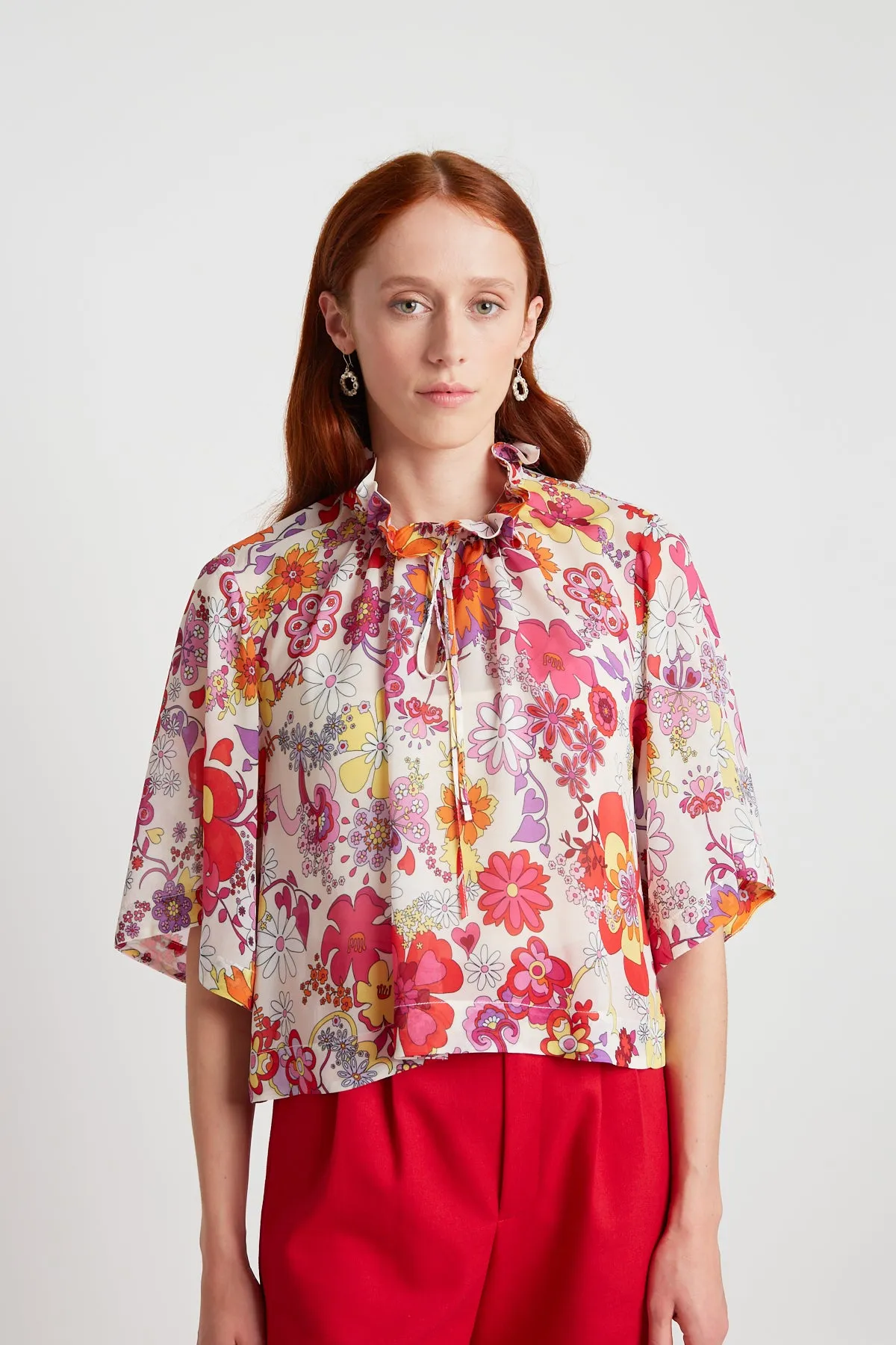 Beloved blouse - Cream sold by Twenty-Seven Names