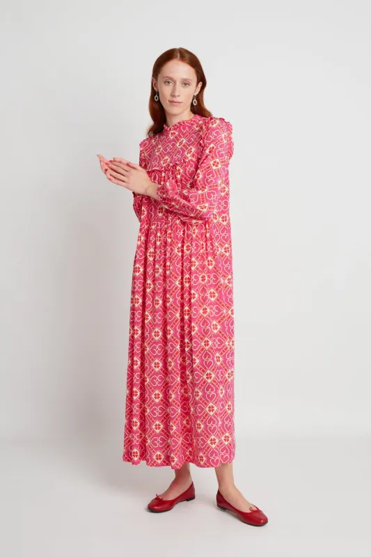 Love Is All Around dress - Magenta sold by Twenty-Seven Names