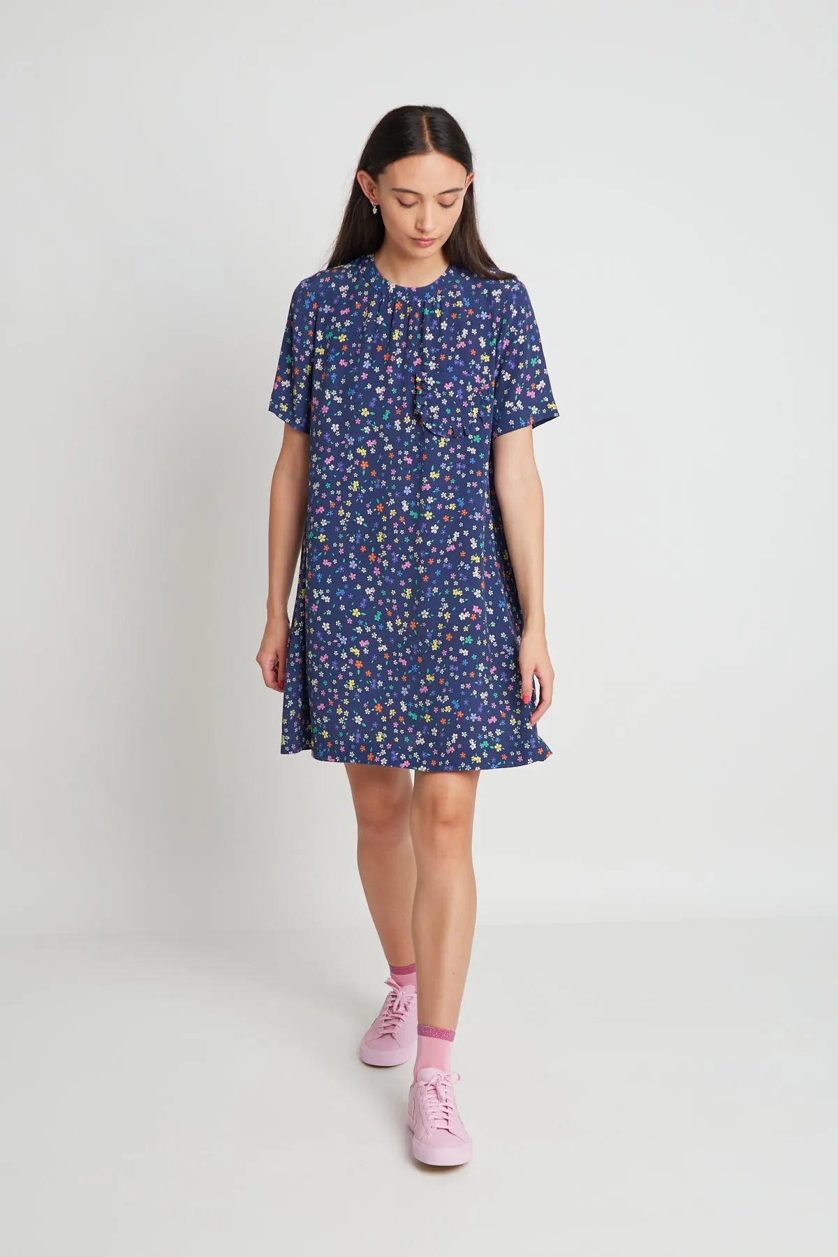 Matters of the heart dress - Navy sold by Twenty-Seven Names product image thumbnail 2