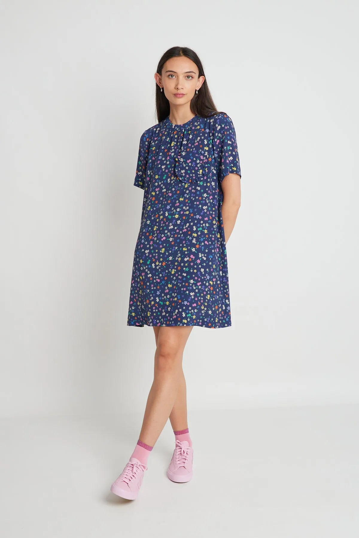 Matters of the heart dress - Navy sold by Twenty-Seven Names