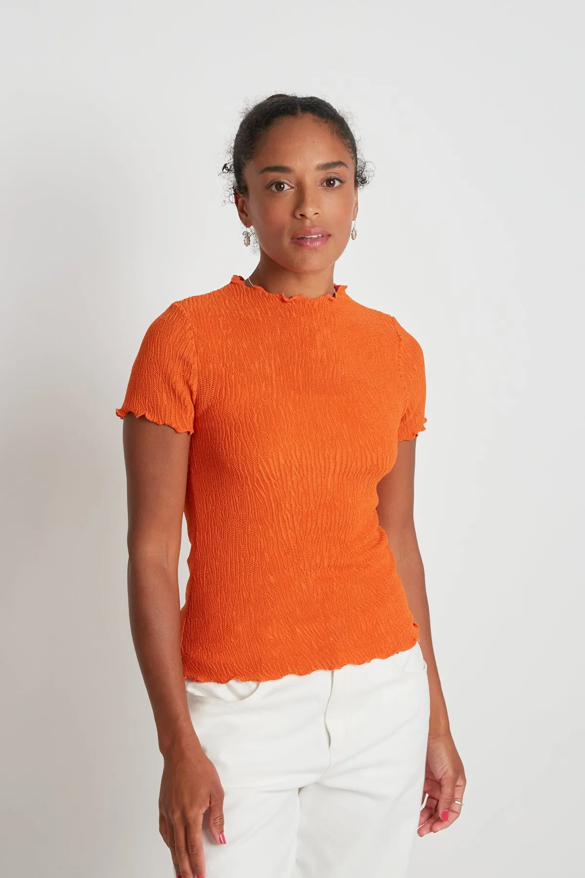 Rosie tee - Orange sold by Twenty-Seven Names