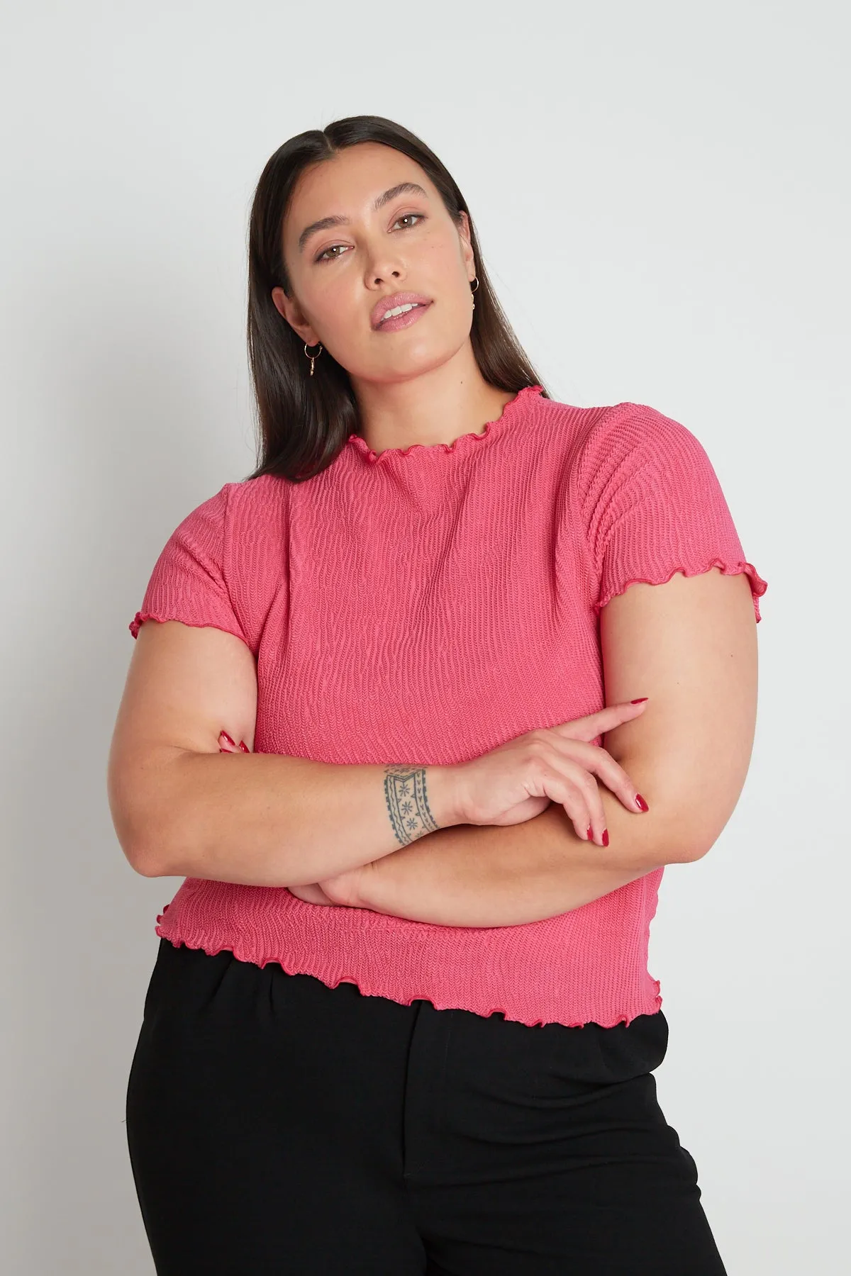 Rosie tee - Pink sold by Twenty-Seven Names